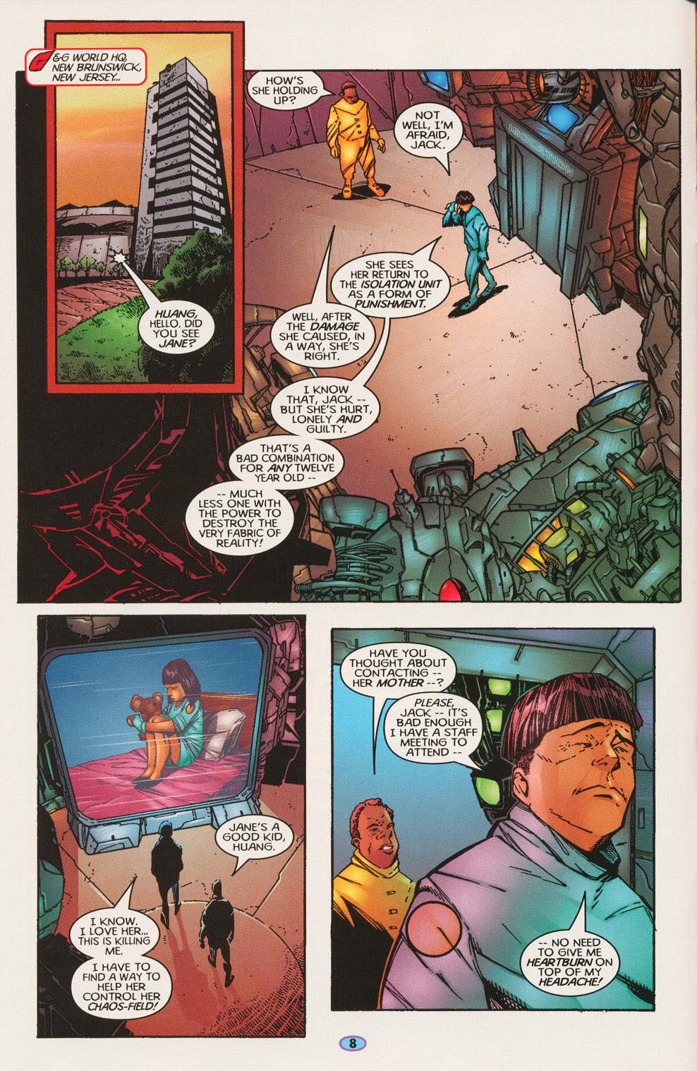 Read online Troublemakers comic -  Issue #2 - 8