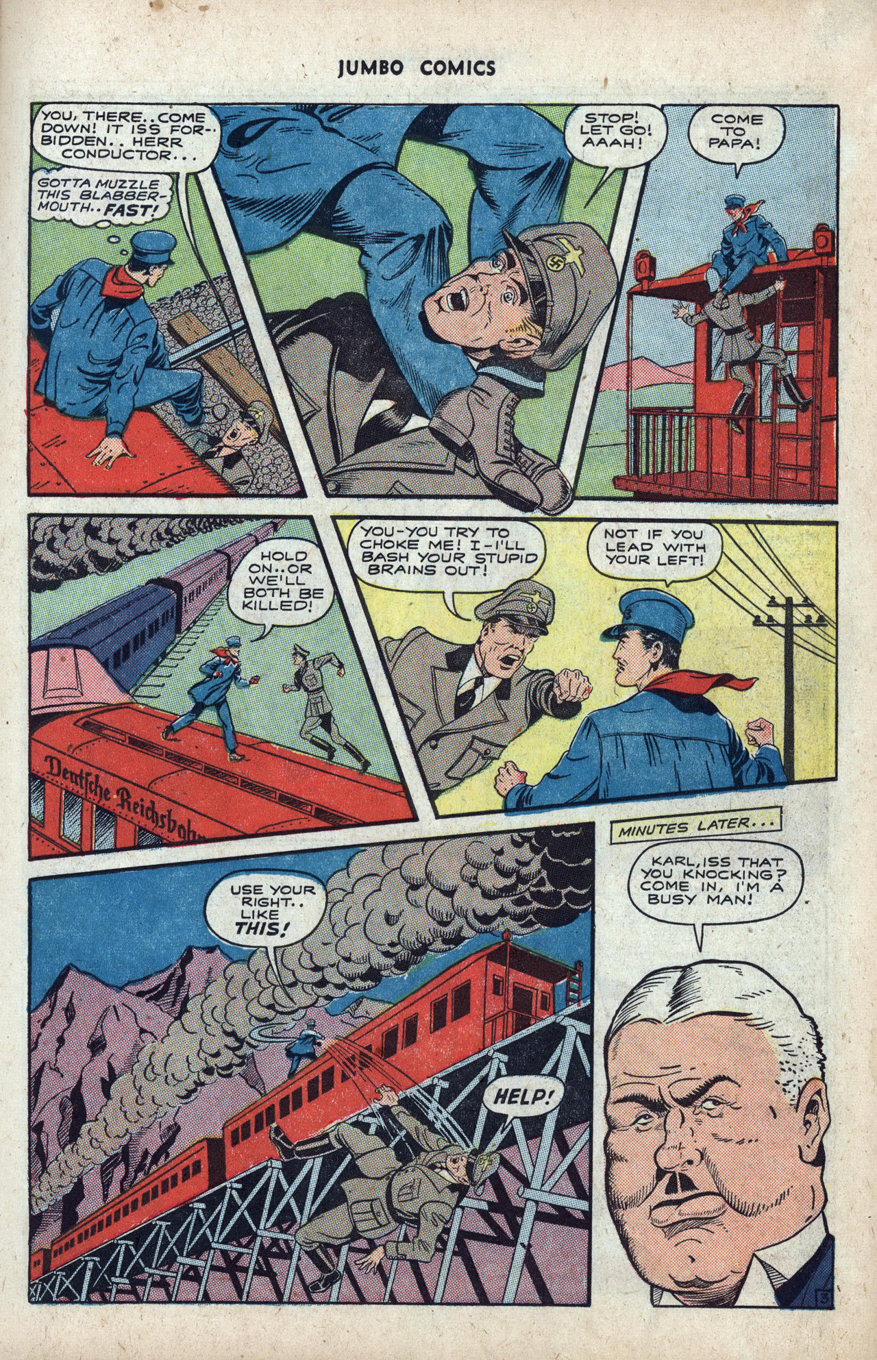 Read online Jumbo Comics comic -  Issue #67 - 17