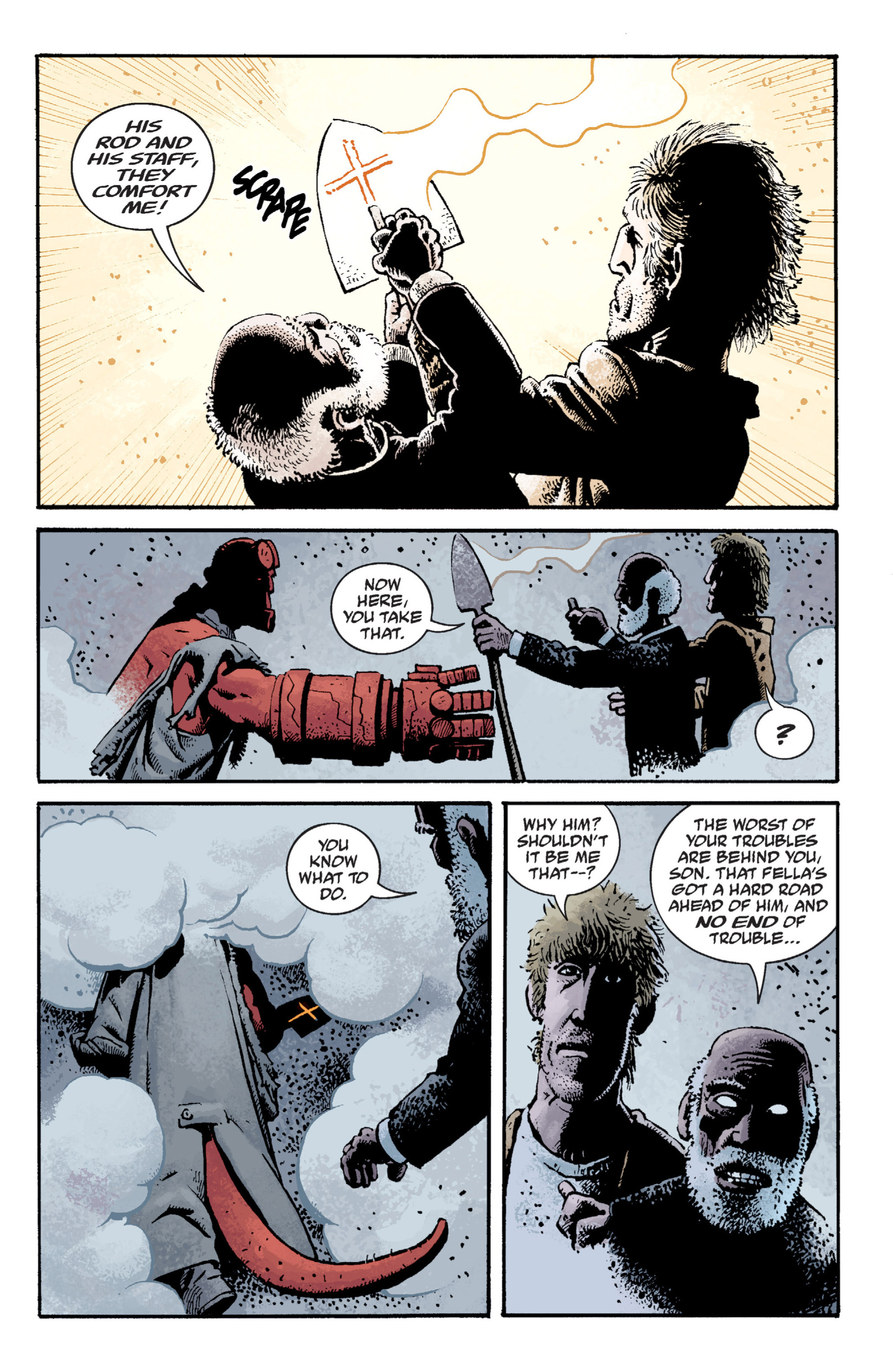 Read online Hellboy comic -  Issue #10 - 73