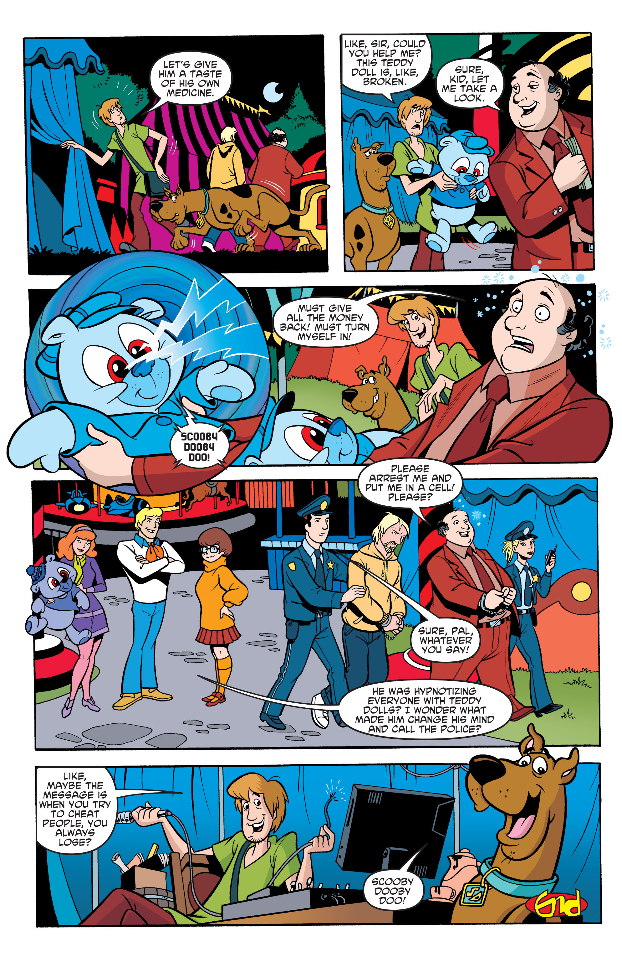 Read online Scooby-Doo: Where Are You? comic -  Issue #67 - 23