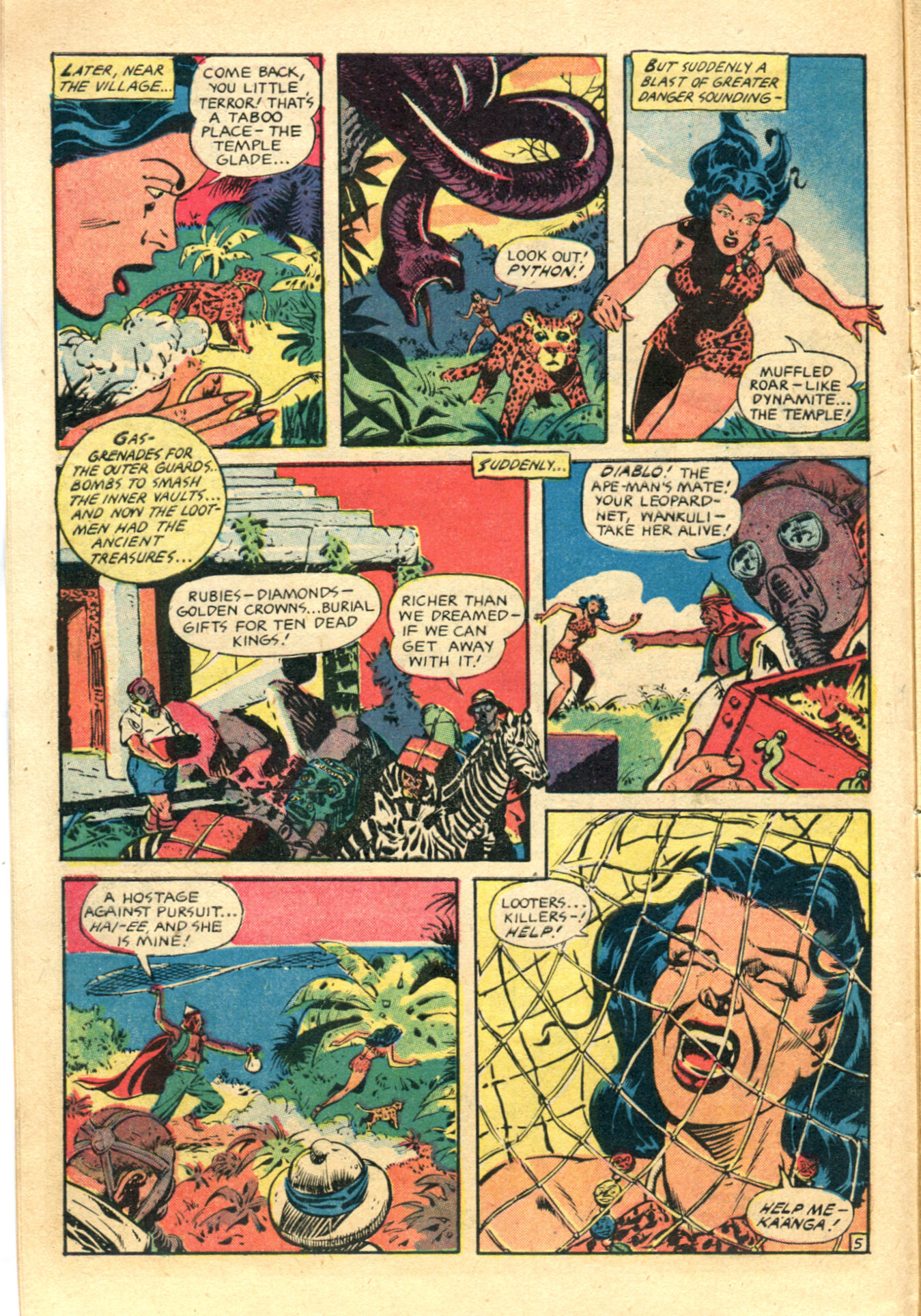 Read online Jungle Comics comic -  Issue #147 - 10