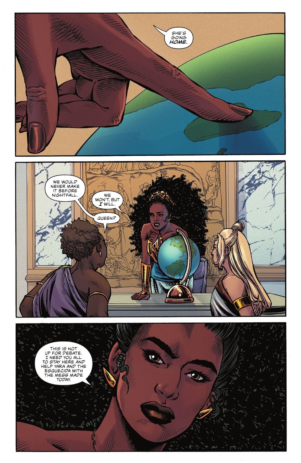 Nubia: Queen of the Amazons issue 3 - Page 21