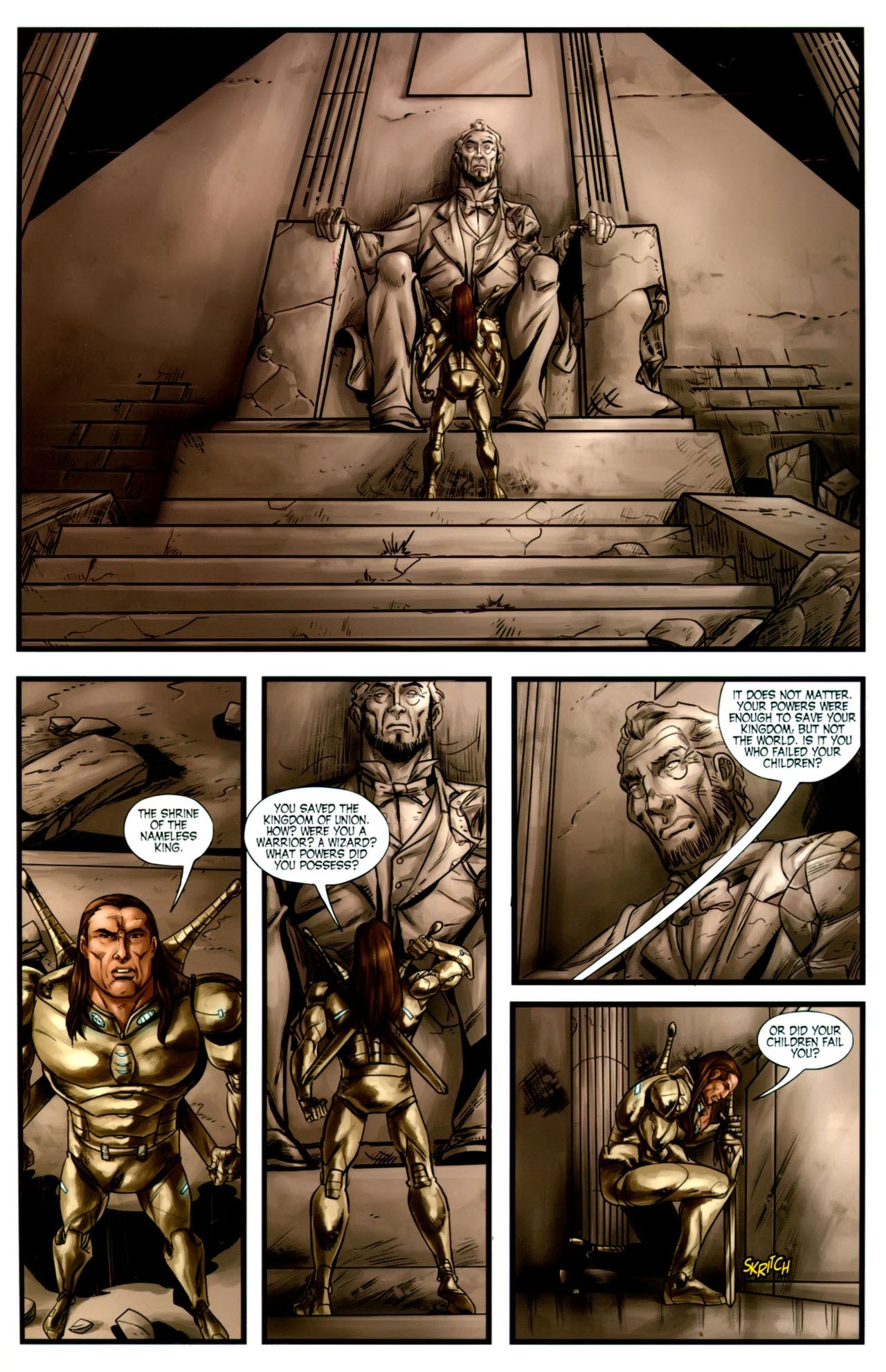 Read online Last Reign: Kings of War comic -  Issue #2 - 21