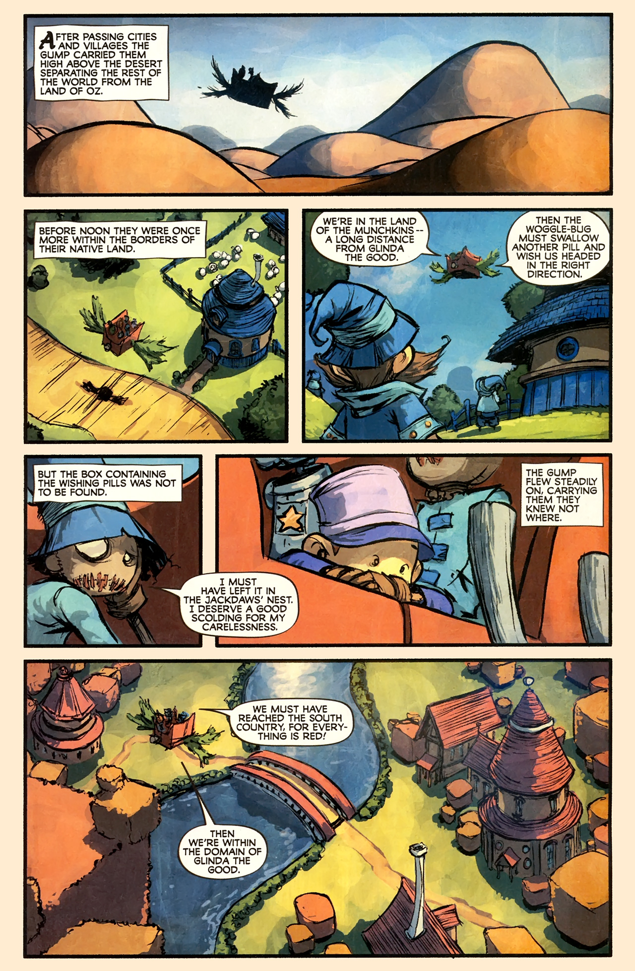 Read online The Marvelous Land of Oz comic -  Issue #7 - 9