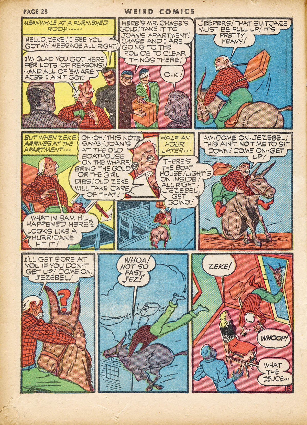 Read online Weird Comics comic -  Issue #19 - 30