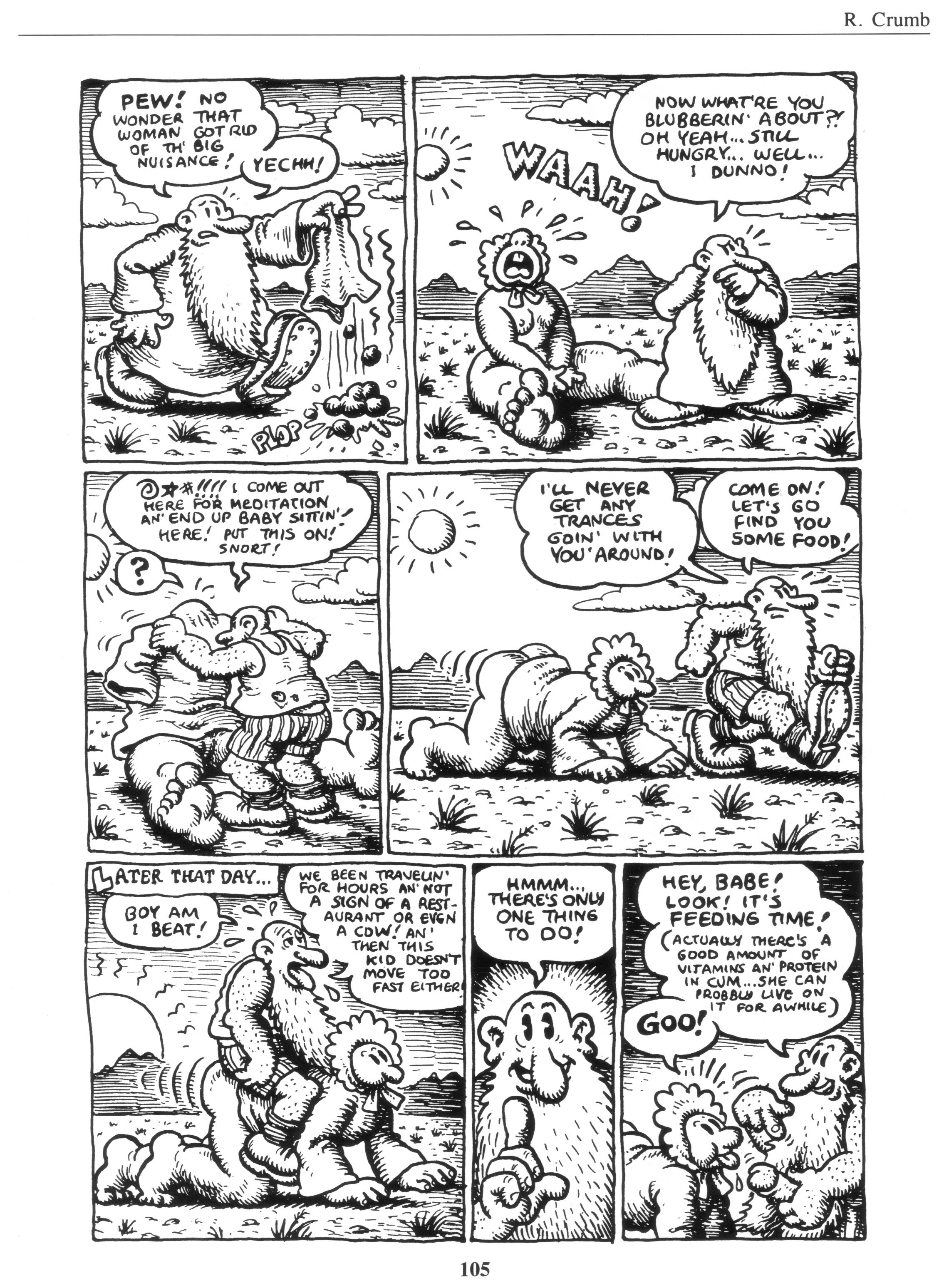 Read online The Complete Crumb Comics comic -  Issue # TPB 7 - 113