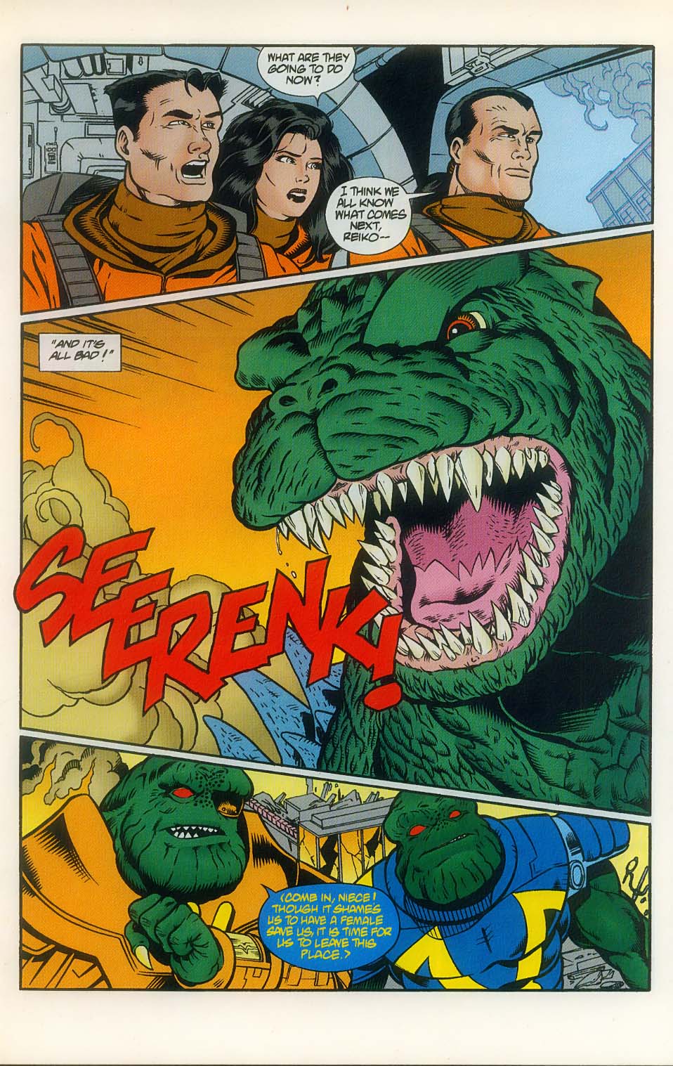Read online Godzilla (1995) comic -  Issue #8 - 15