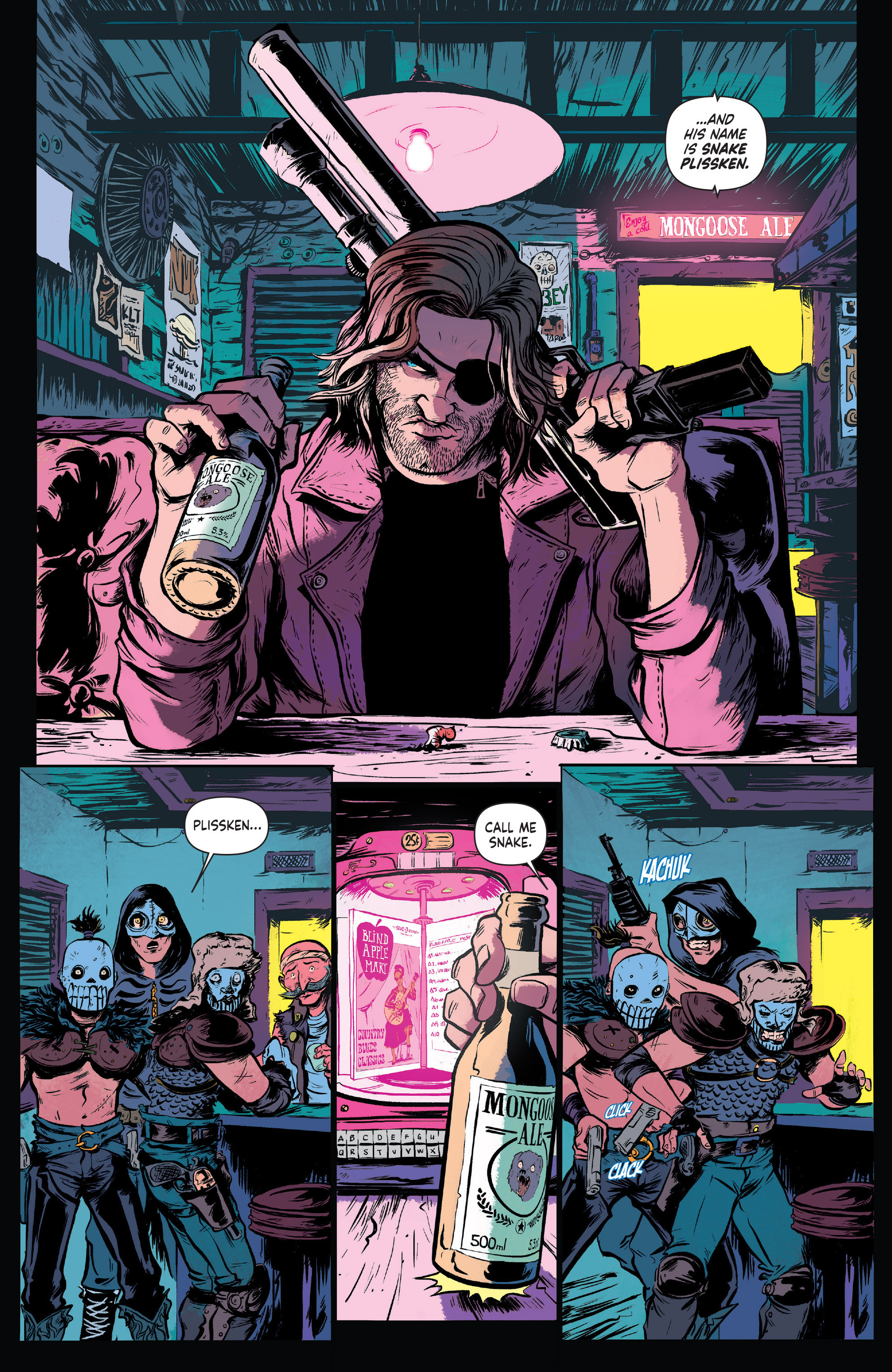 Read online Big Trouble in Little China/Escape From New York comic -  Issue #1 - 13