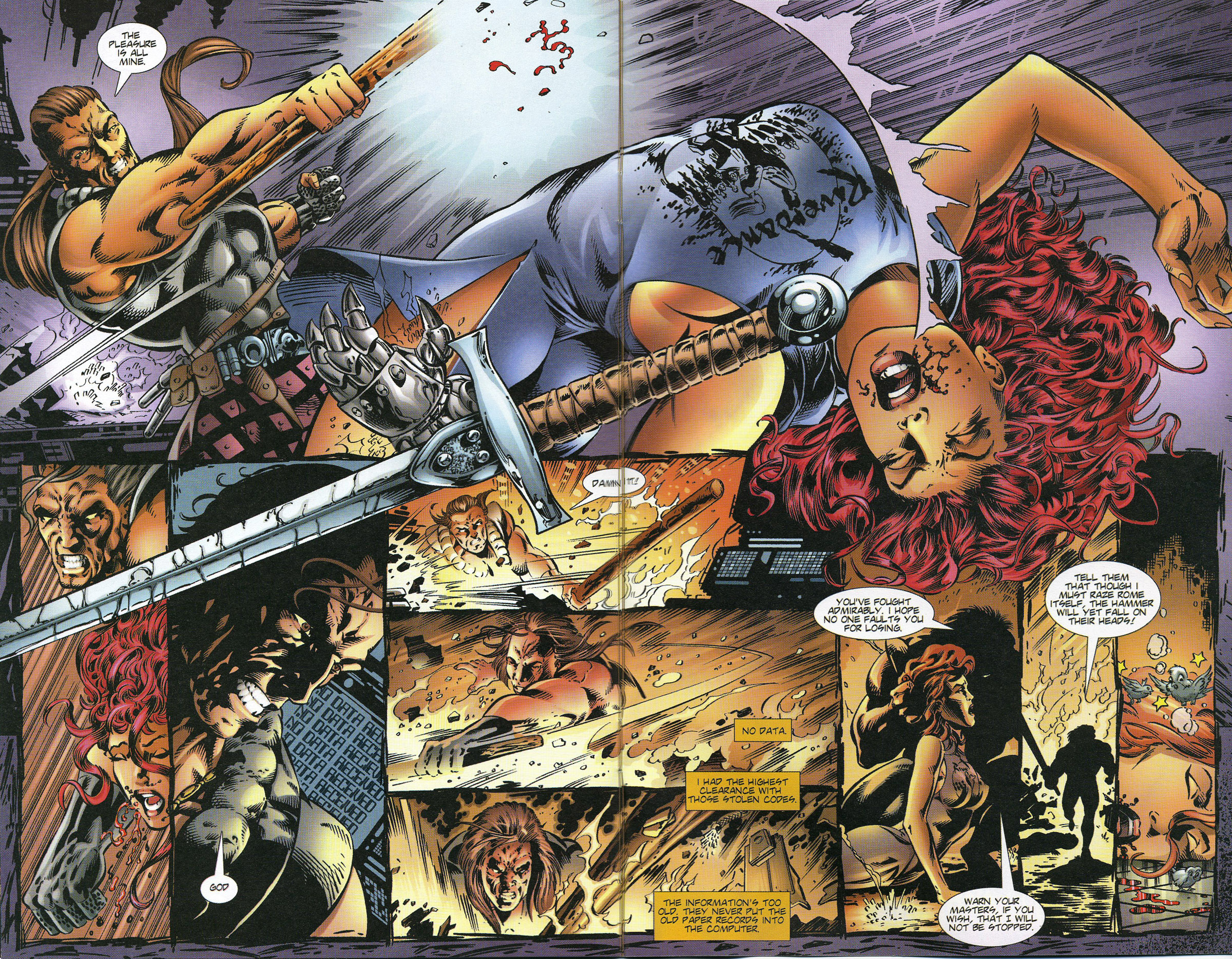 Read online Warrior Nun Areala comic -  Issue #1 - 20