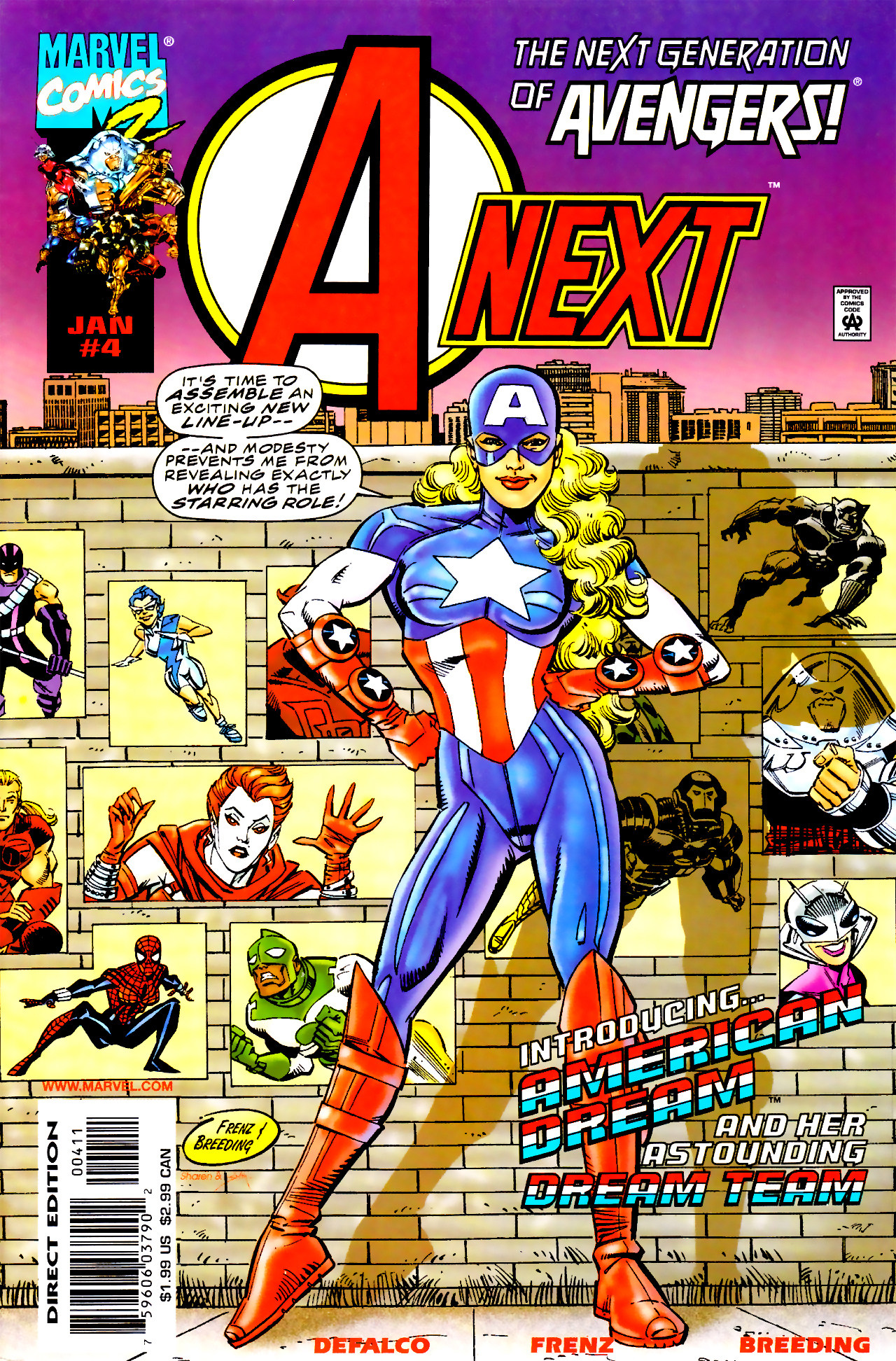 Read online A-Next comic -  Issue #4 - 1