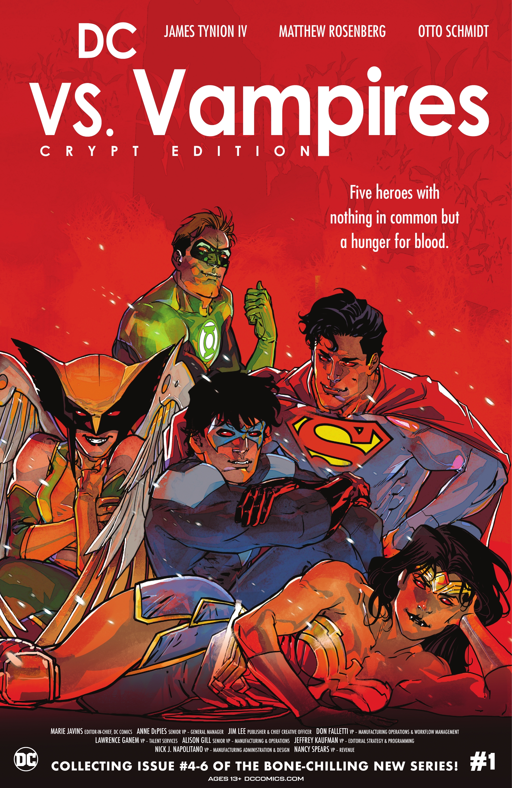Read online DC vs. Vampires comic -  Issue # _Crypt Edition - 1