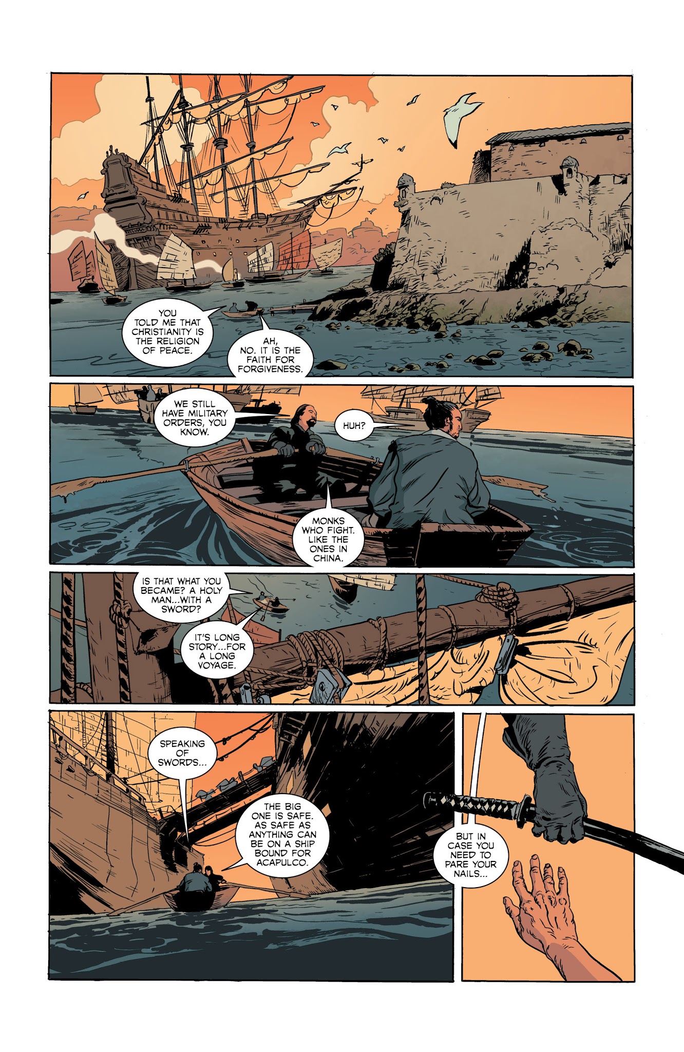 Read online Cimarronin: A Samurai in New Spain comic -  Issue # TPB - 19