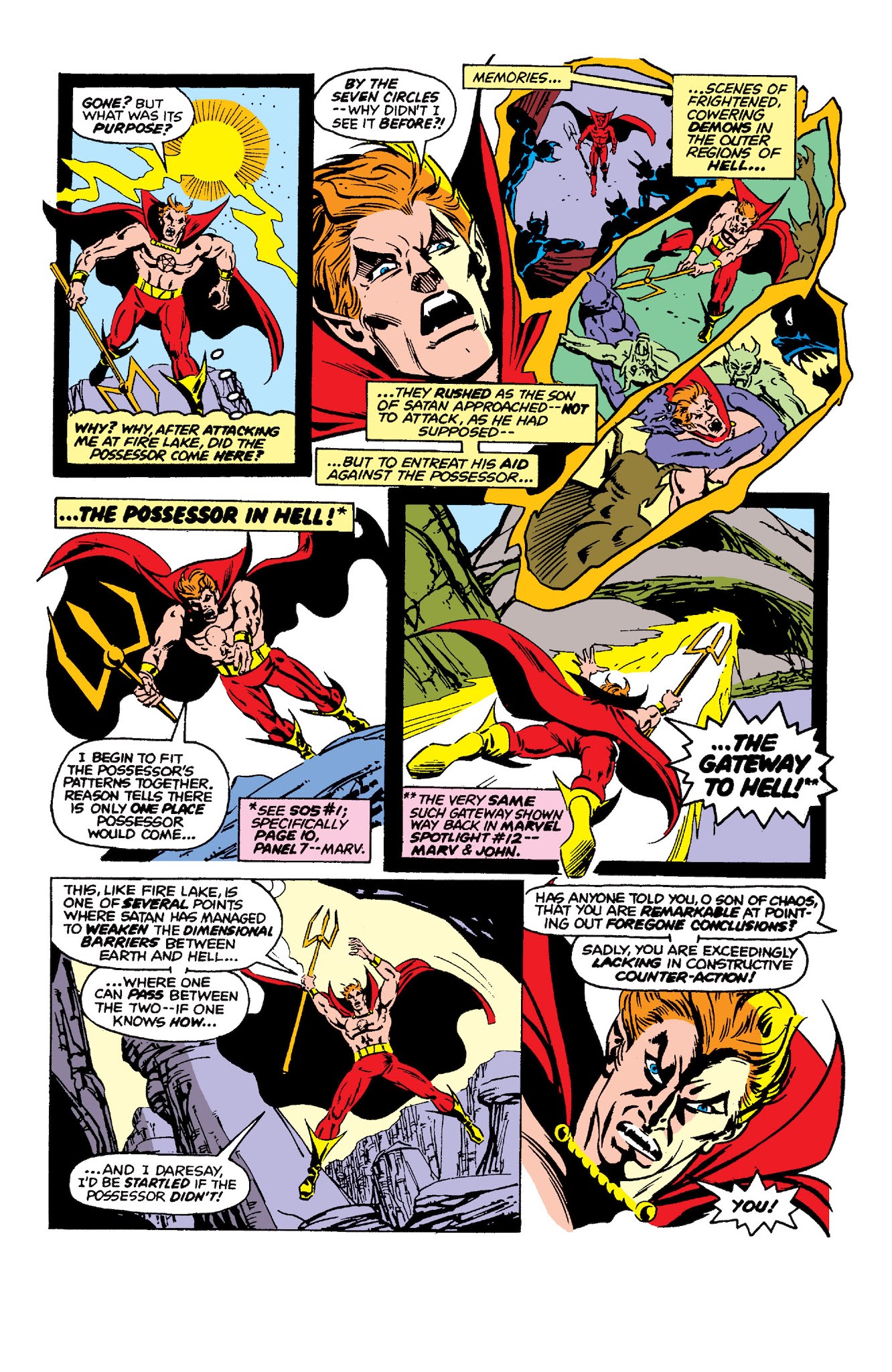 Read online Son of Satan Classic comic -  Issue # TPB (Part 4) - 45