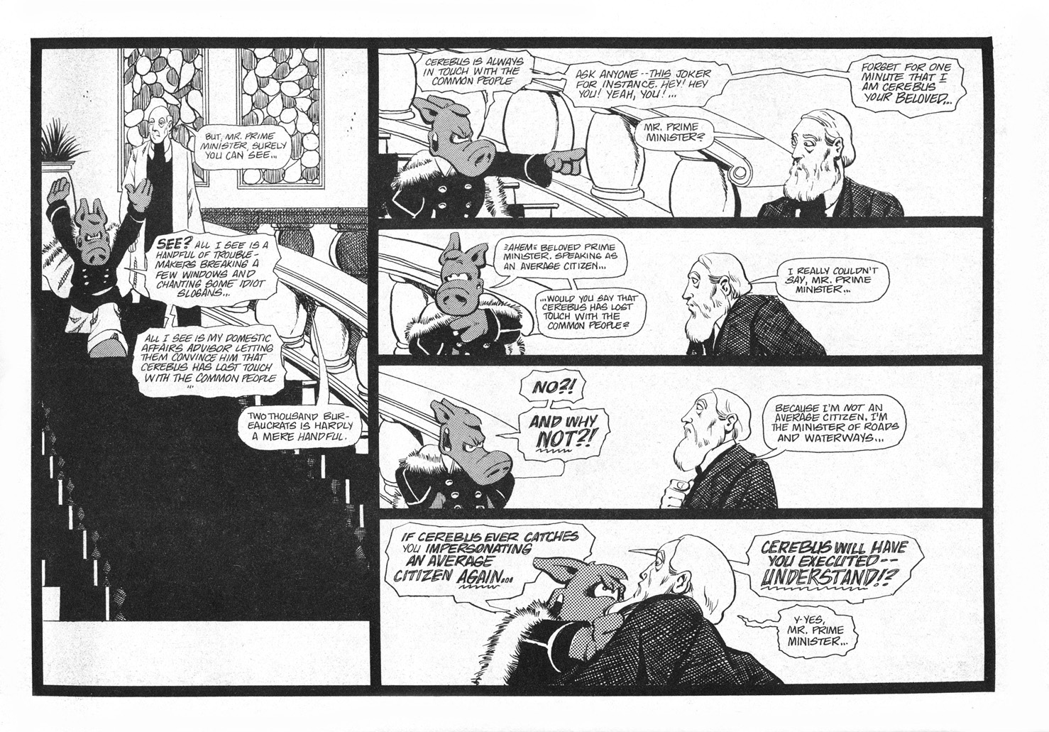 Read online Cerebus comic -  Issue #45 - 10