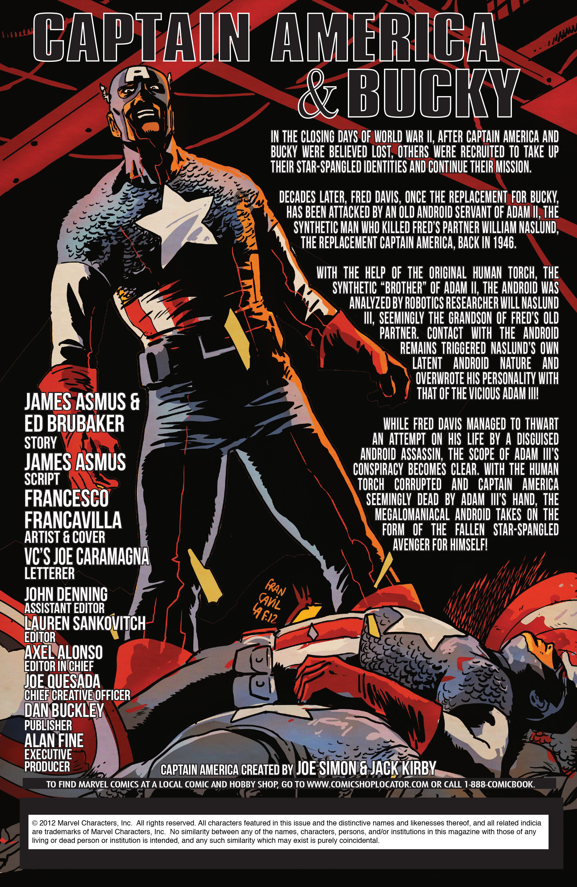 Read online Captain America And Bucky comic -  Issue #628 - 2
