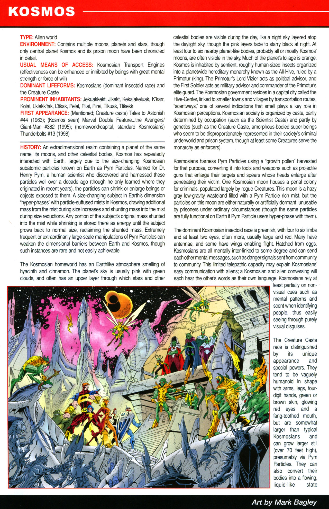 Read online Official Handbook of the Marvel Universe A To Z Update comic -  Issue #5 - 20