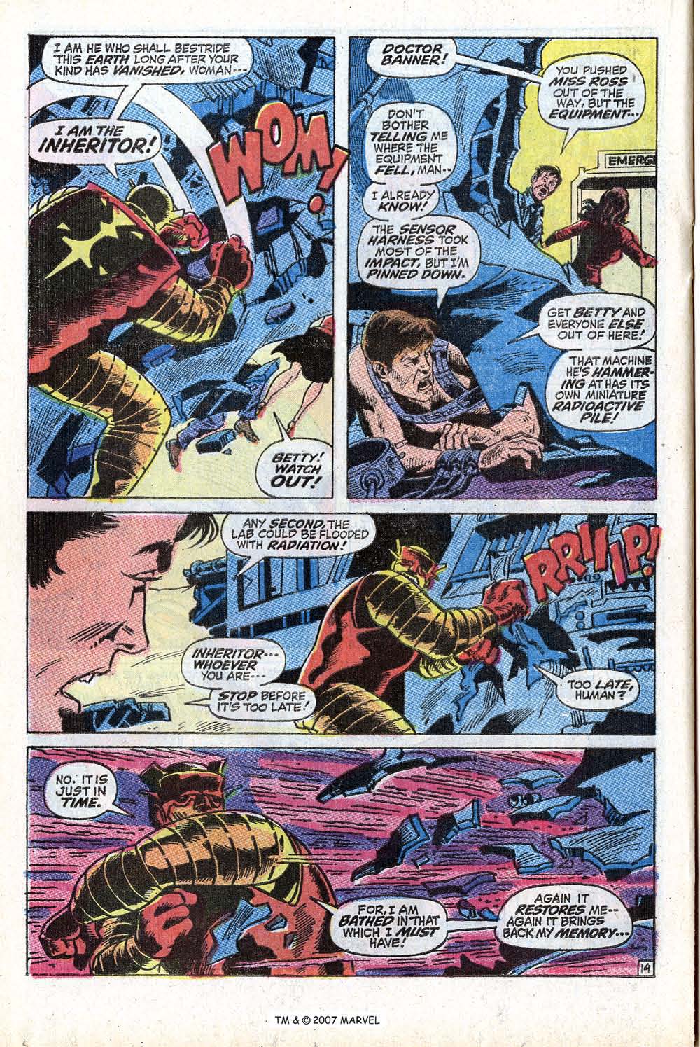 Read online The Incredible Hulk (1968) comic -  Issue #149 - 20