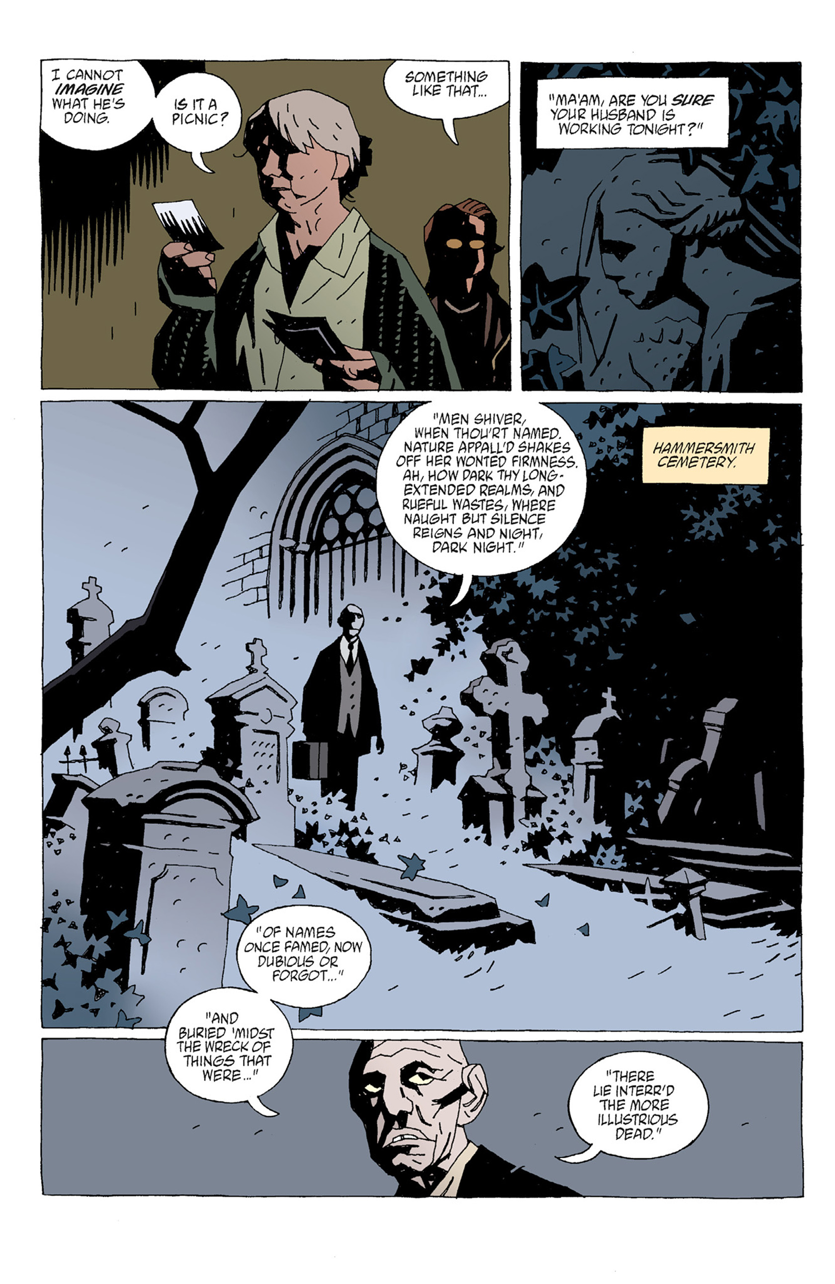 Read online Hellboy: The Troll Witch and Others comic -  Issue # TPB - 72