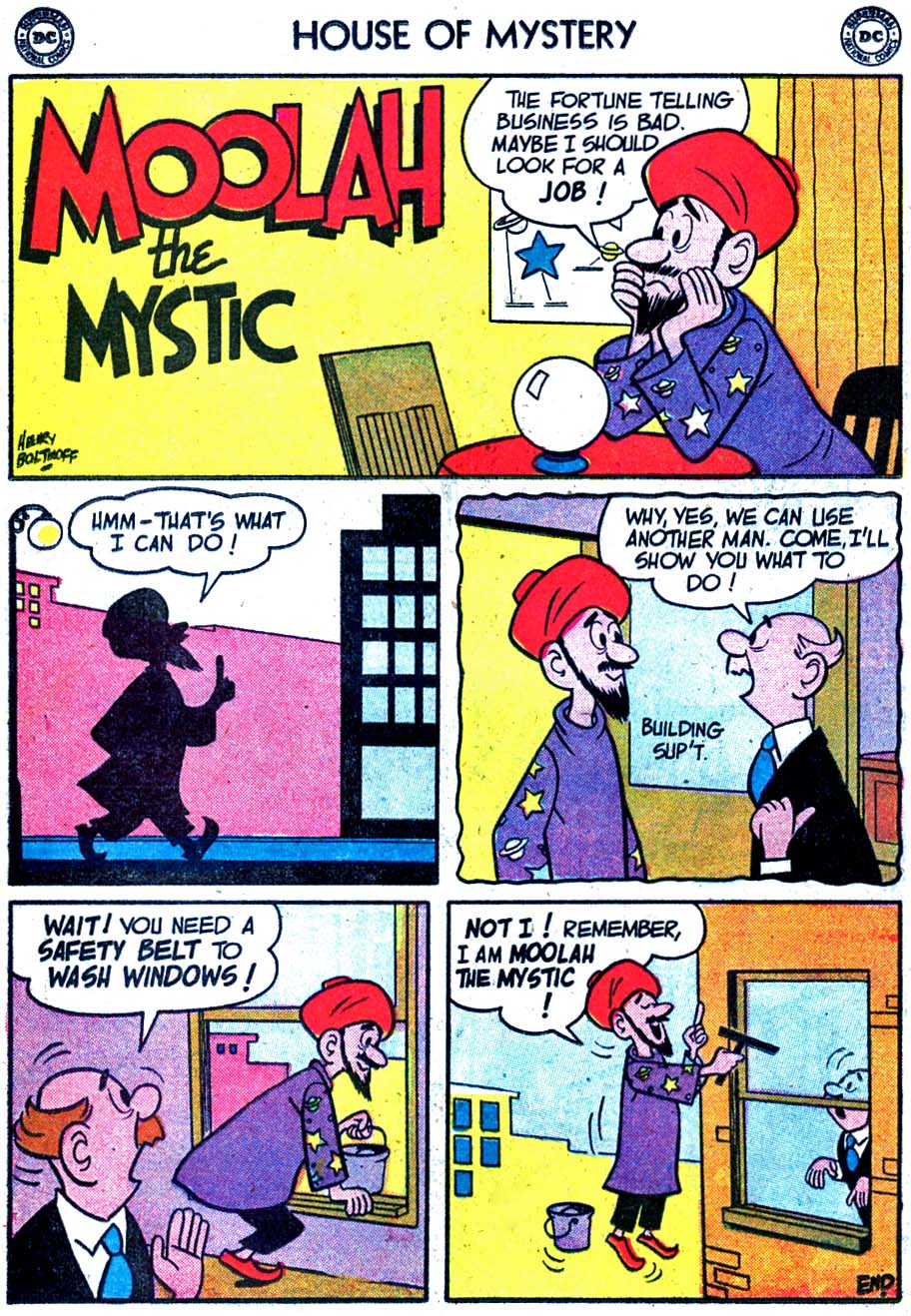 Read online House of Mystery (1951) comic -  Issue #58 - 18