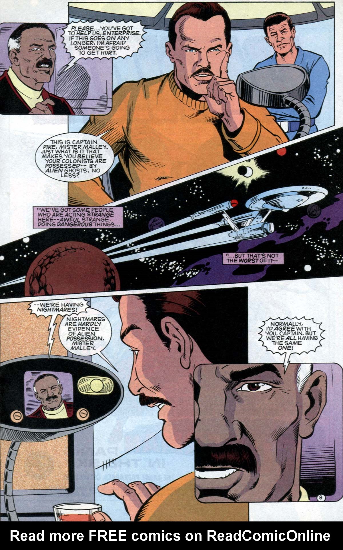 Read online Star Trek (1989) comic -  Issue # _Annual 4 - 9