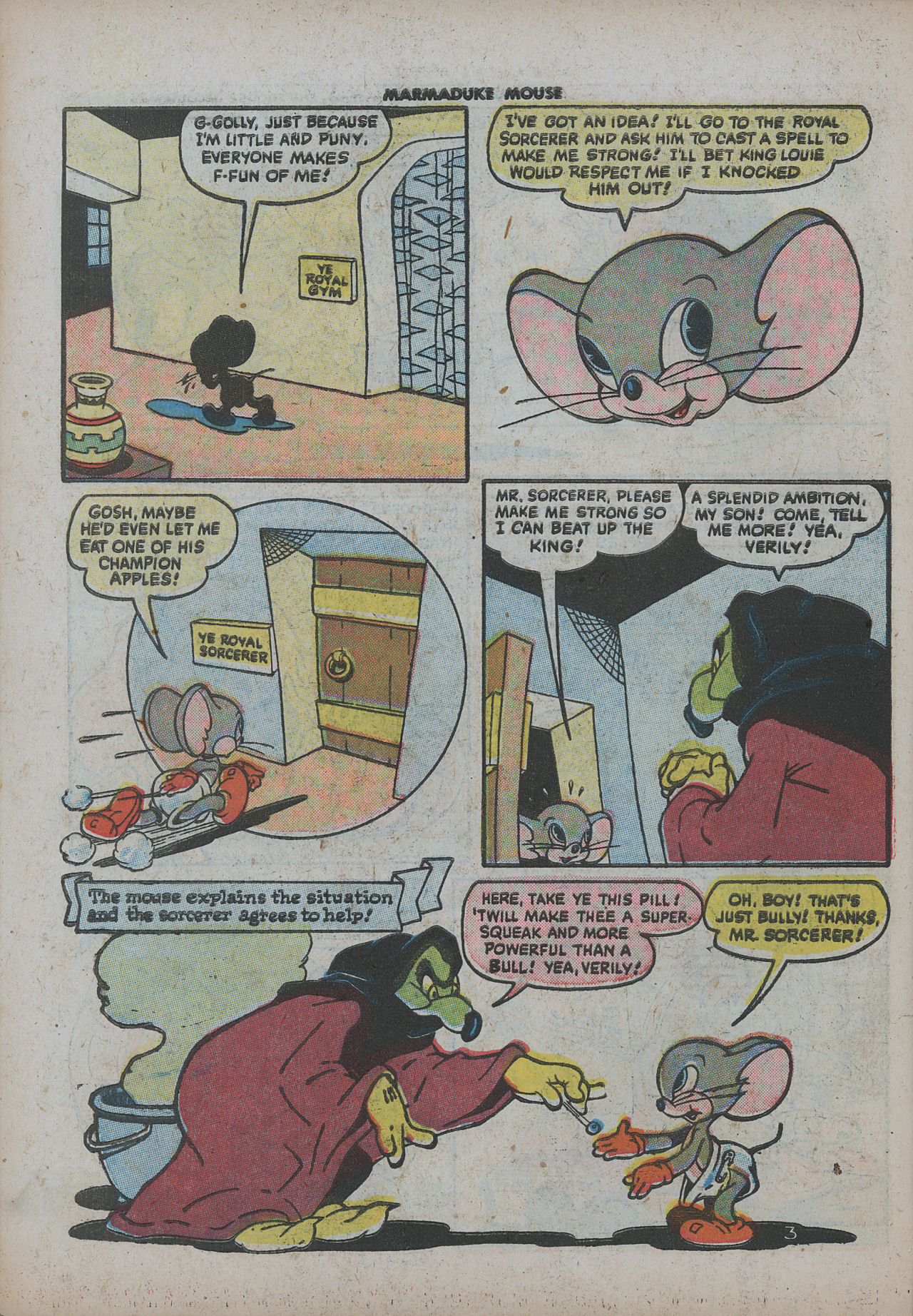 Read online Marmaduke Mouse comic -  Issue #3 - 46
