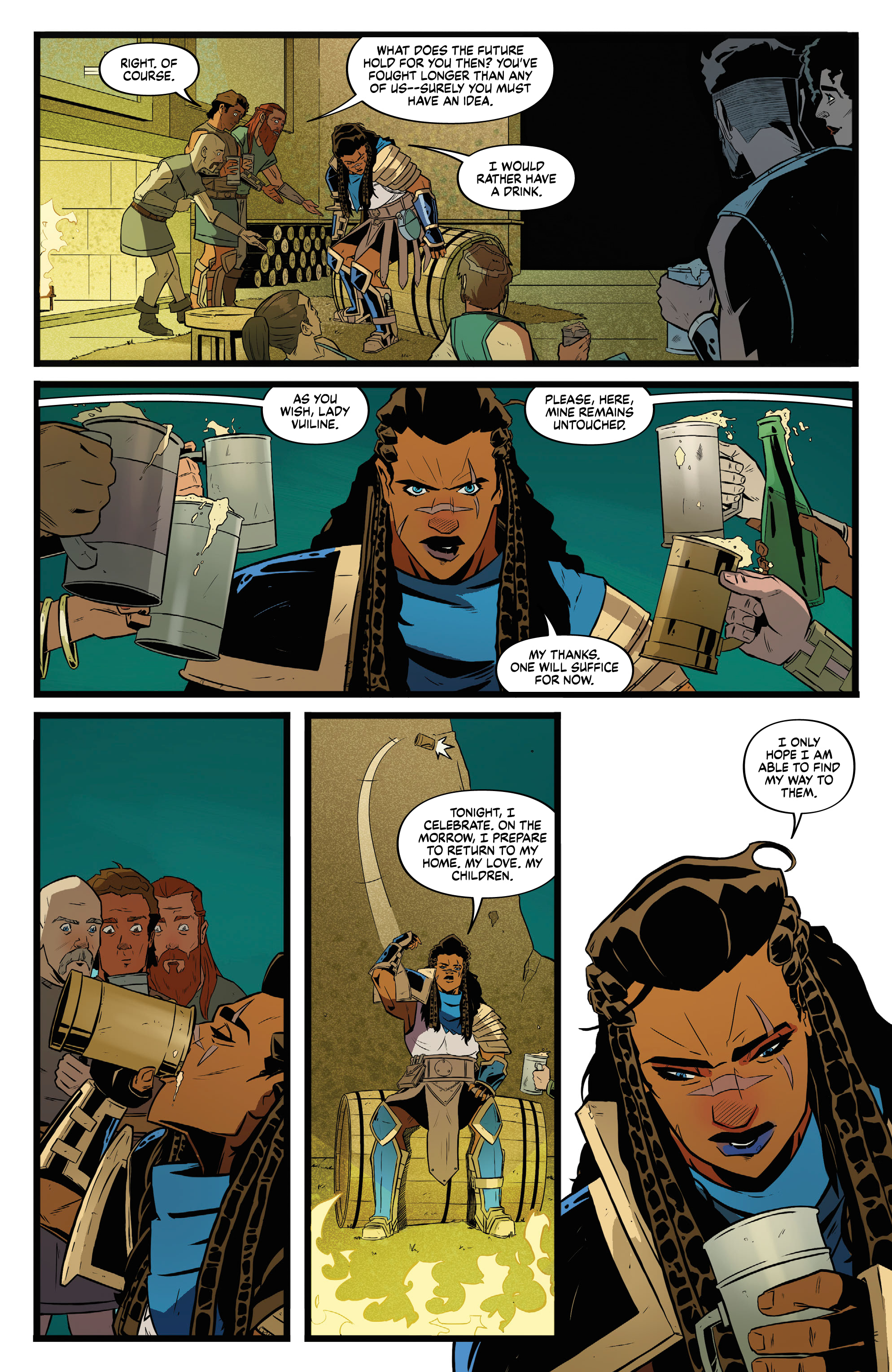 Read online Godfell comic -  Issue #1 - 10