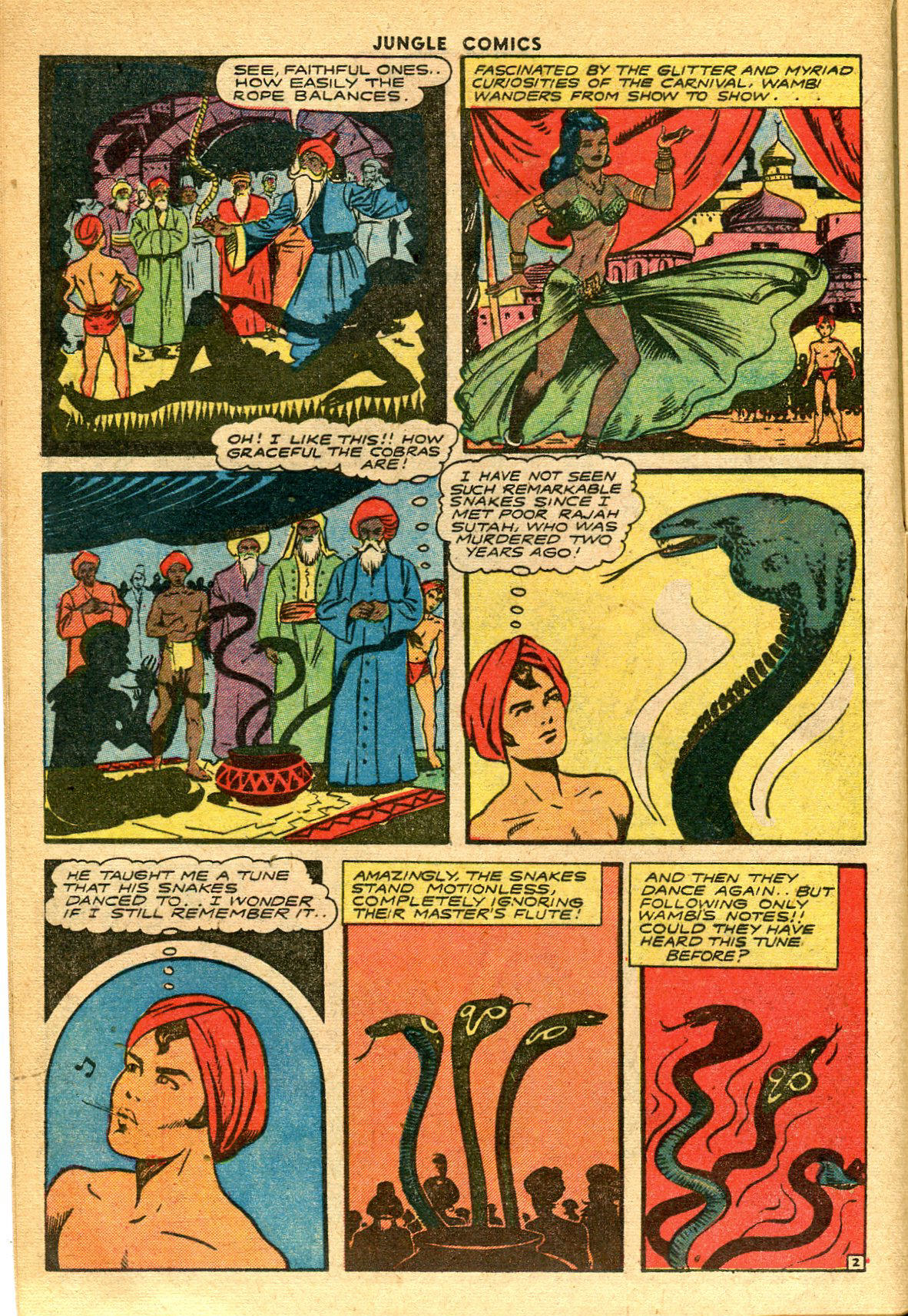 Read online Jungle Comics comic -  Issue #67 - 16