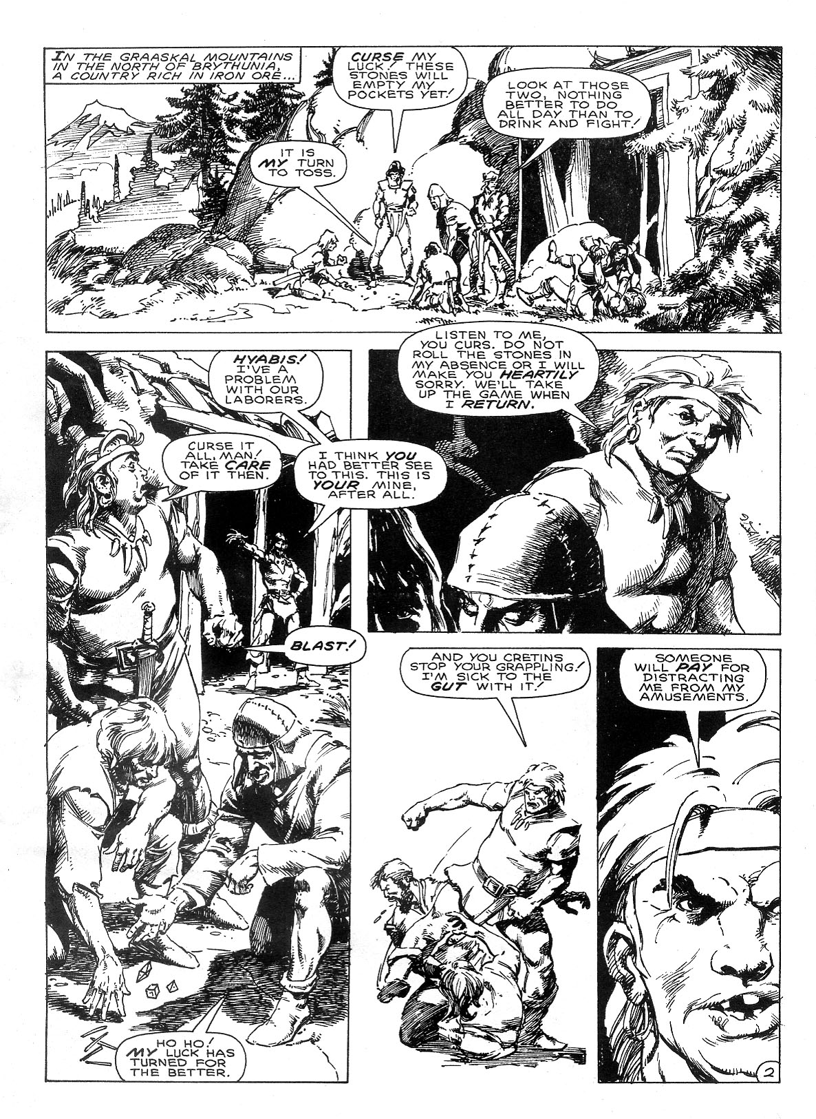 Read online The Savage Sword Of Conan comic -  Issue #145 - 8