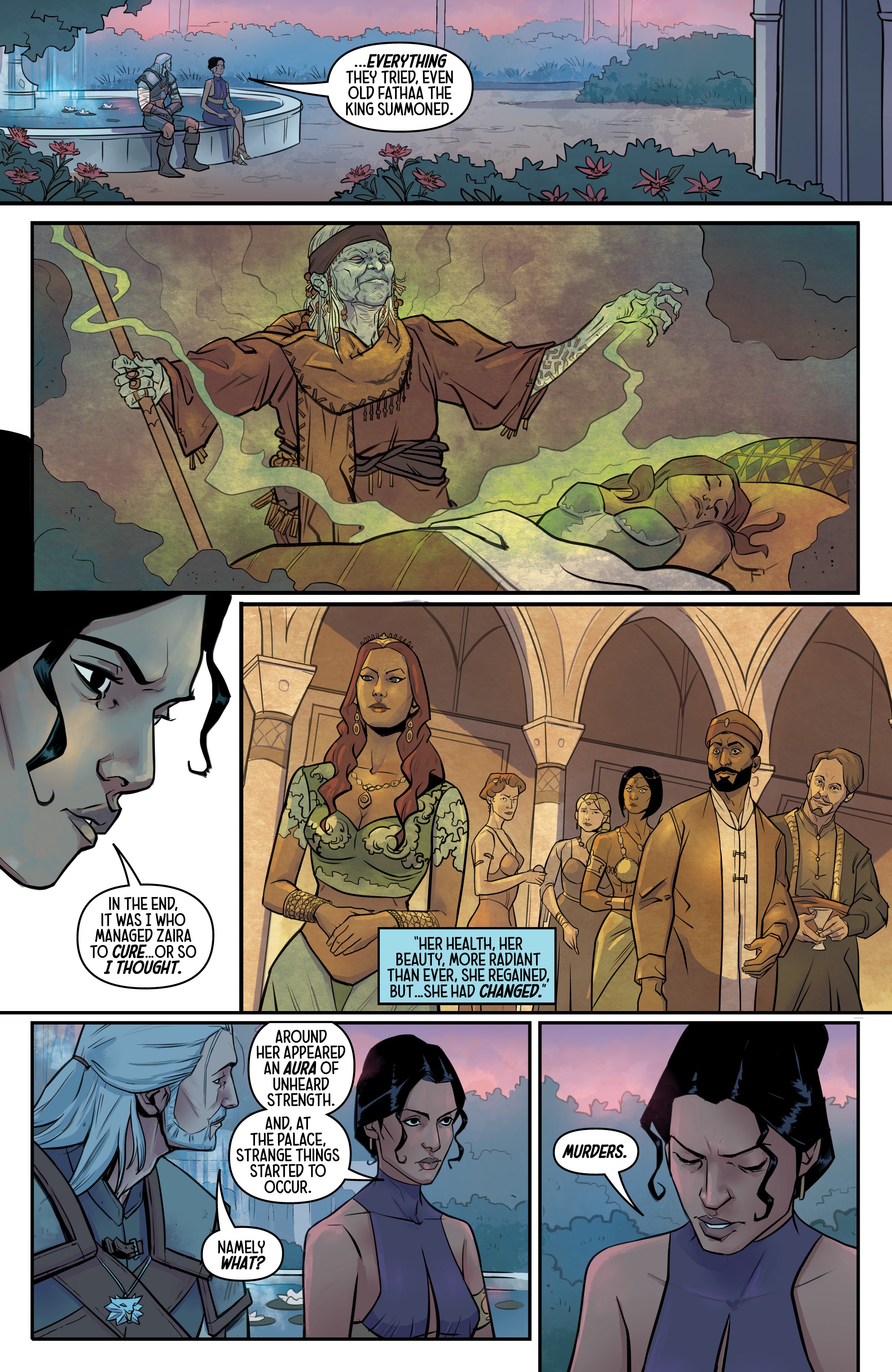 Read online The Witcher: Of Flesh and Flame comic -  Issue #2 - 12