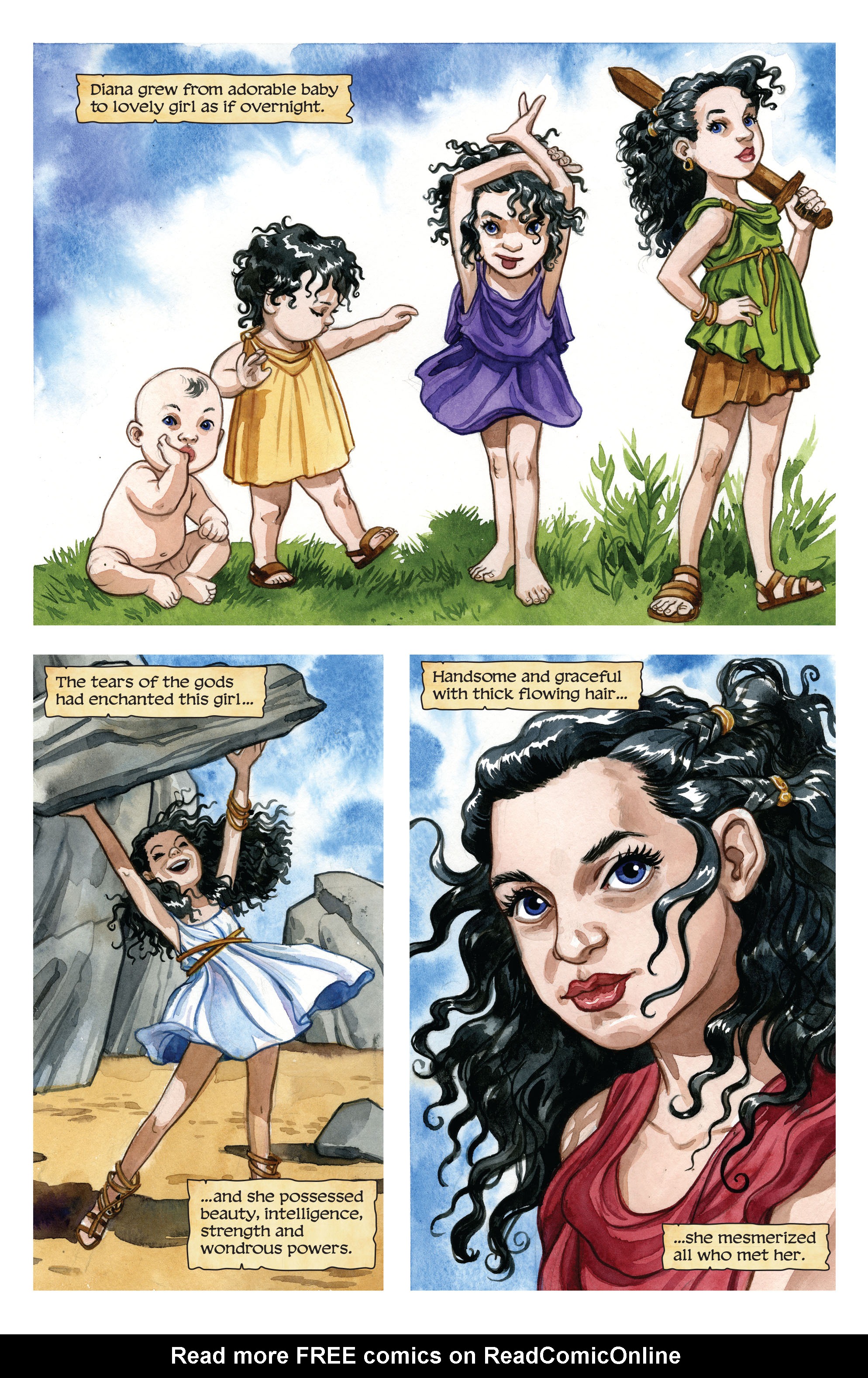 Read online Wonder Woman: The True Amazon comic -  Issue # Full - 25
