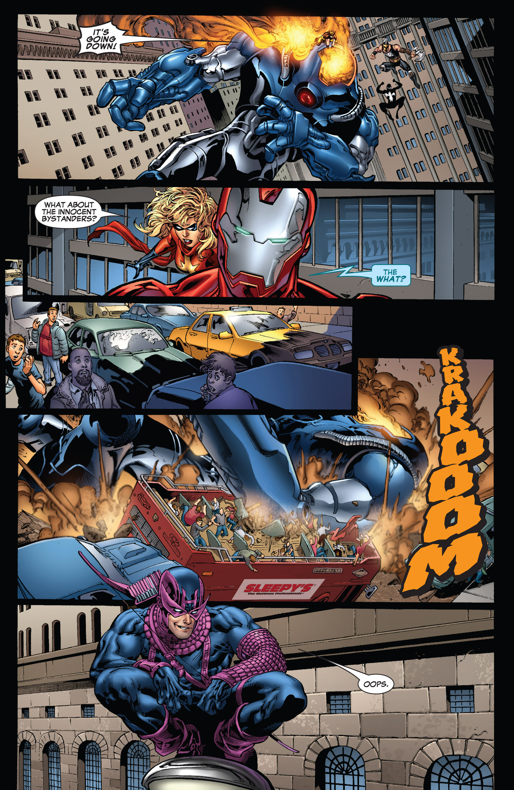 Read online Dark Reign: Hawkeye comic -  Issue #1 - 8