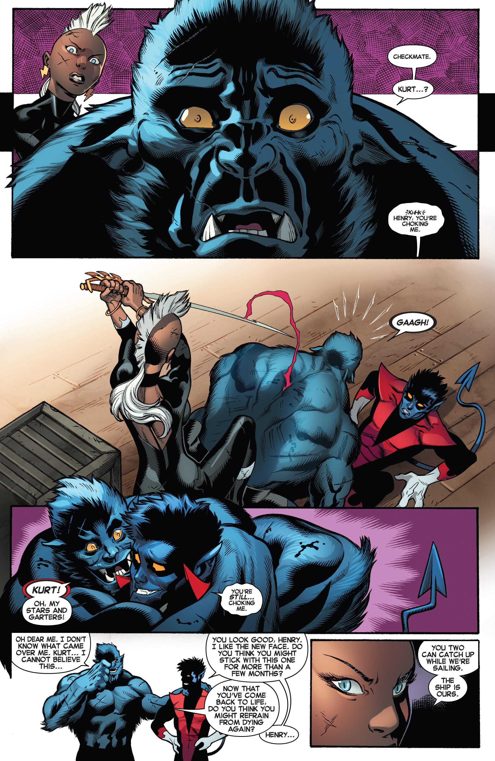 Read online Amazing X-Men (2014) comic -  Issue #4 - 10