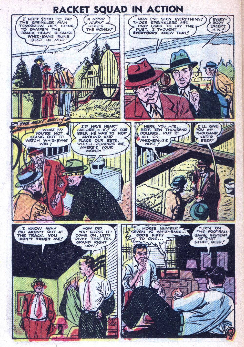 Read online Racket Squad in Action comic -  Issue #4 - 32