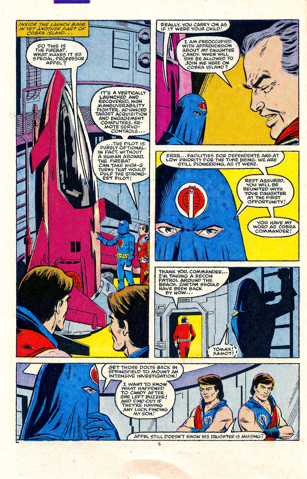 Read online G.I. Joe: A Real American Hero comic -  Issue #46 - 6