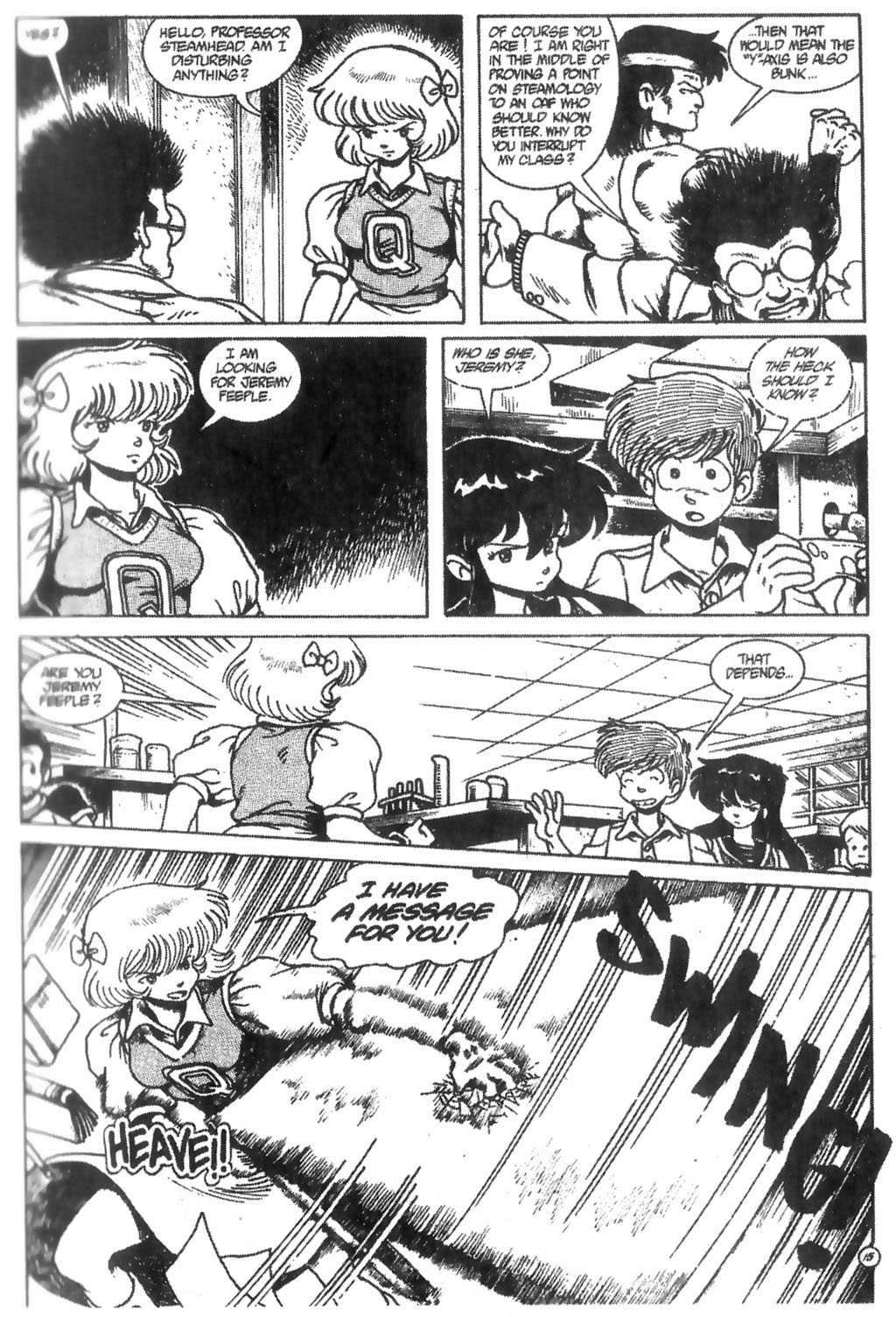 Read online Ninja High School (1986) comic -  Issue #22 - 16