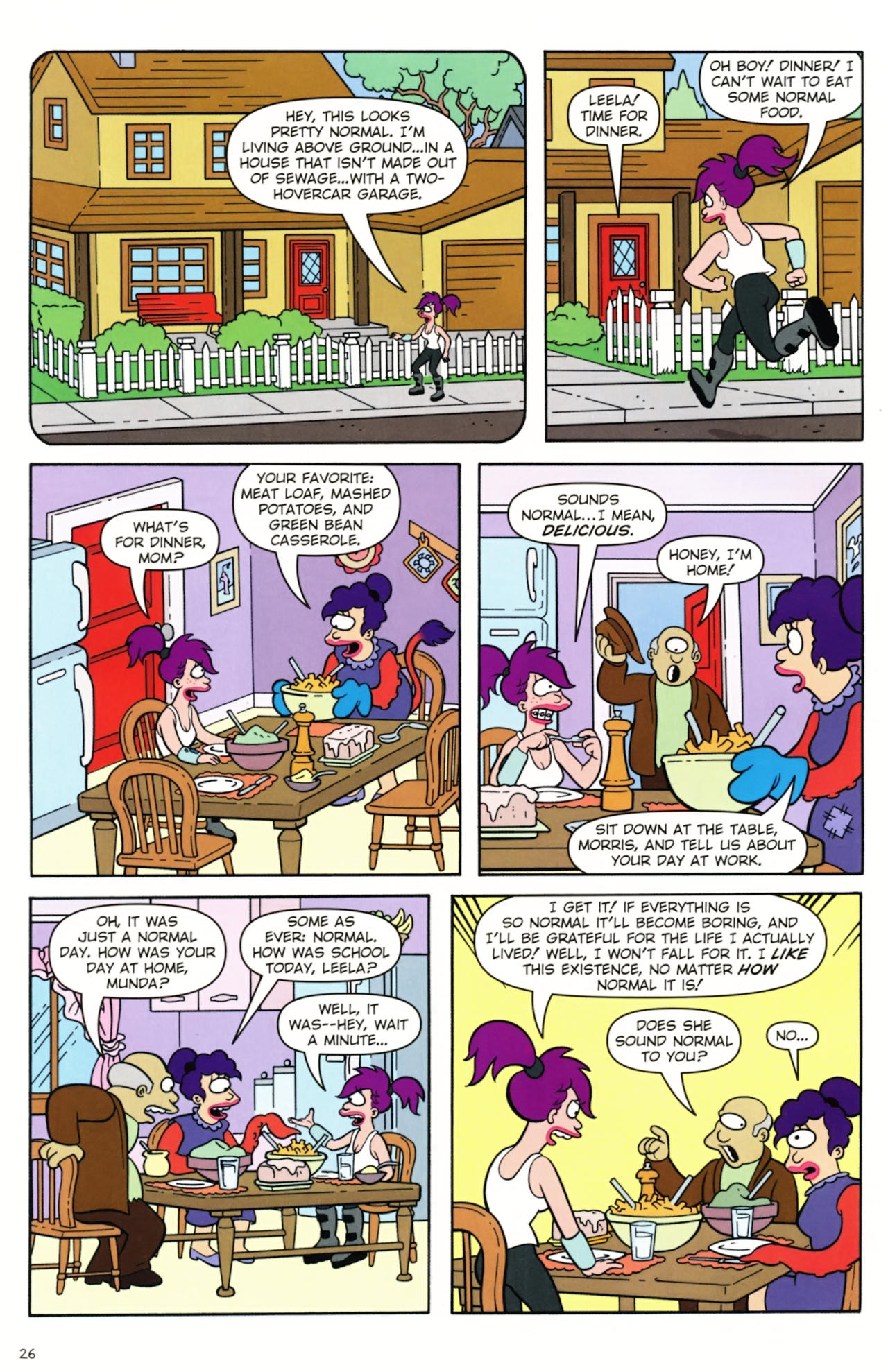 Read online Futurama Comics comic -  Issue #45 - 21
