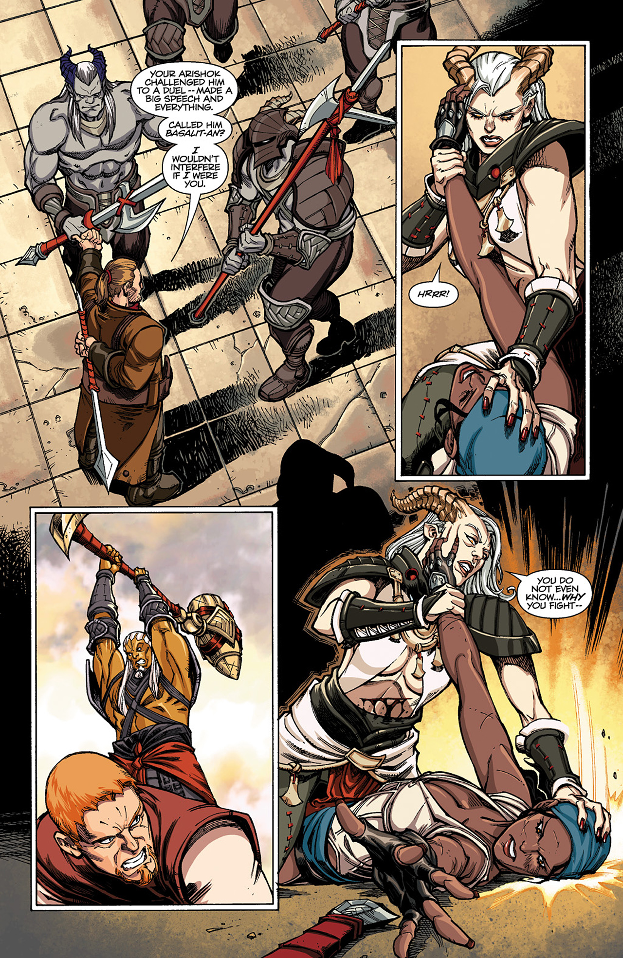 Read online Dragon Age: Those Who Speak comic -  Issue #3 - 16