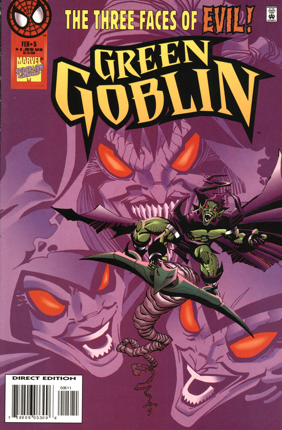 Read online Green Goblin comic -  Issue #5 - 1