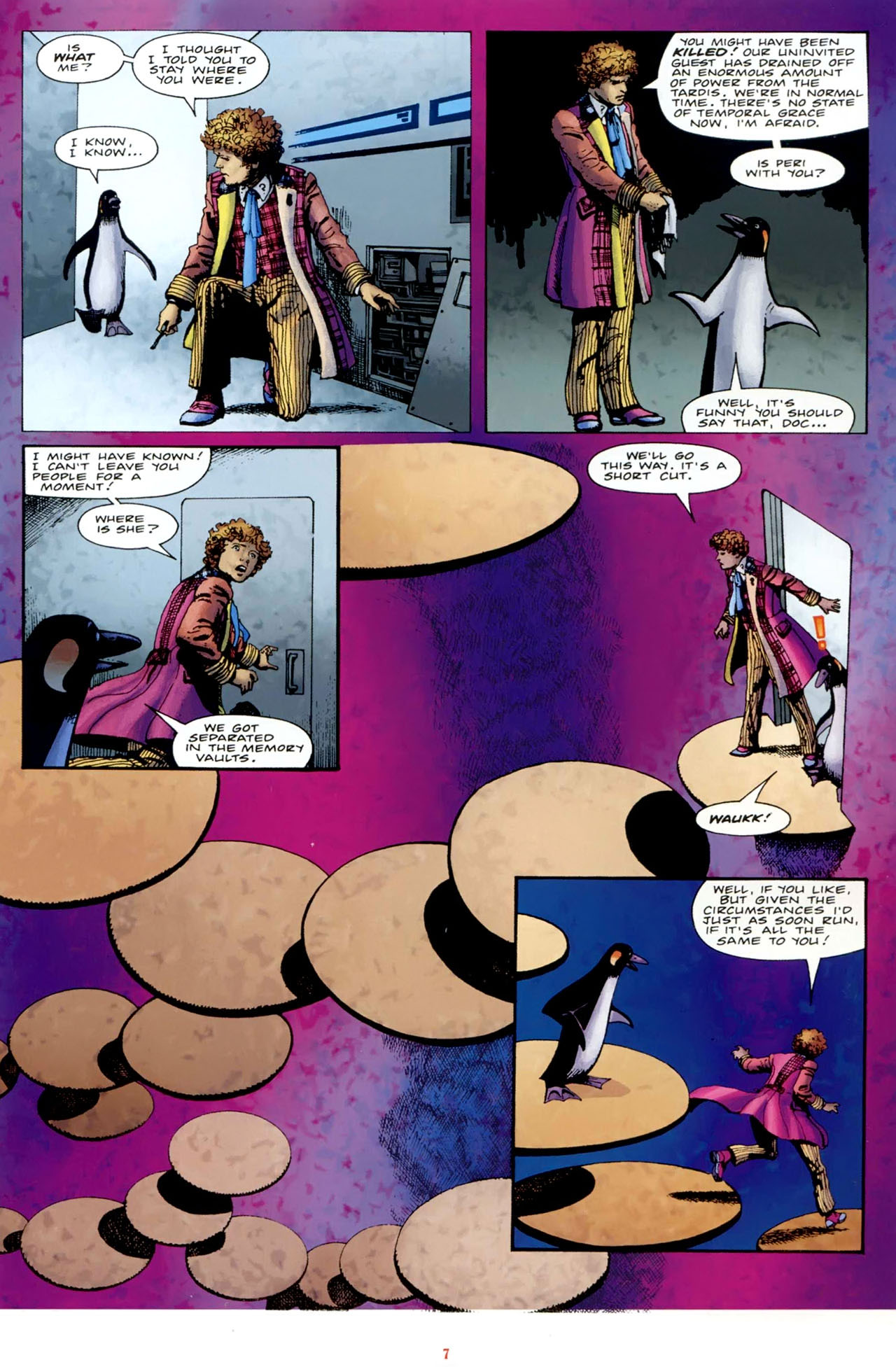 Read online Grant Morrison's Doctor Who comic -  Issue #1 - 9