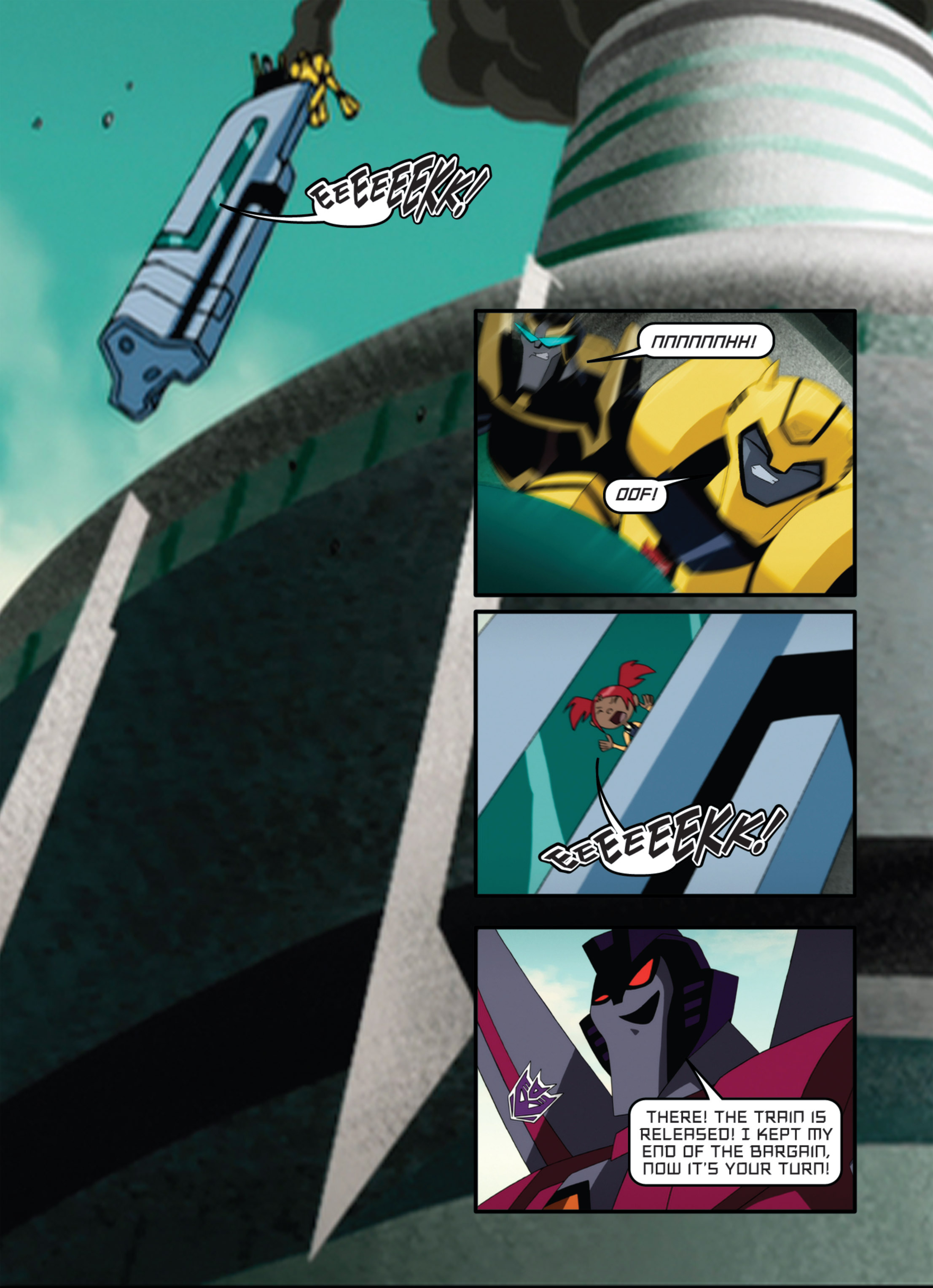 Read online Transformers Animated comic -  Issue #1 - 100