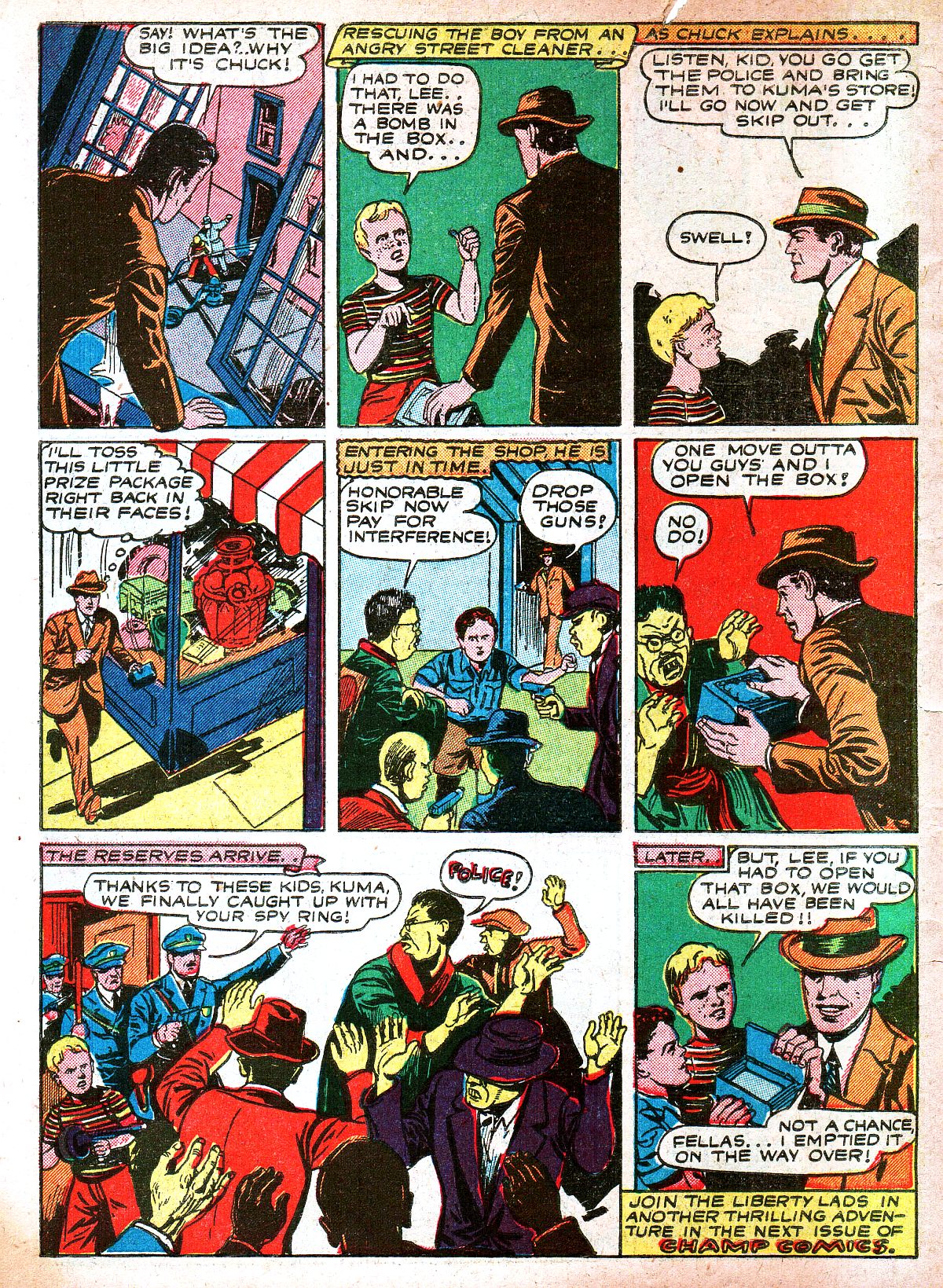 Read online Champ Comics comic -  Issue #19 - 17