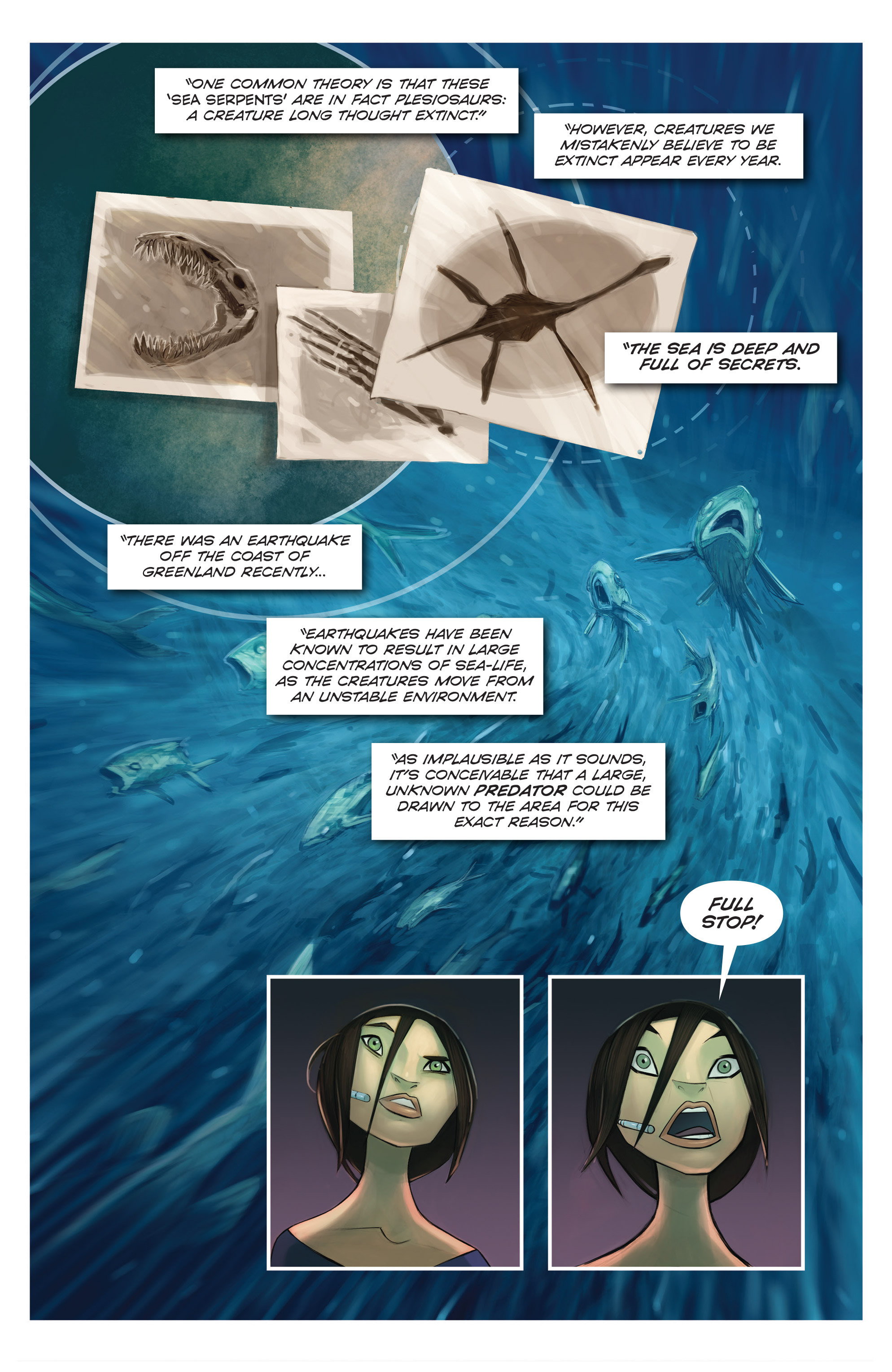 Read online The Deep comic -  Issue #1 - 18