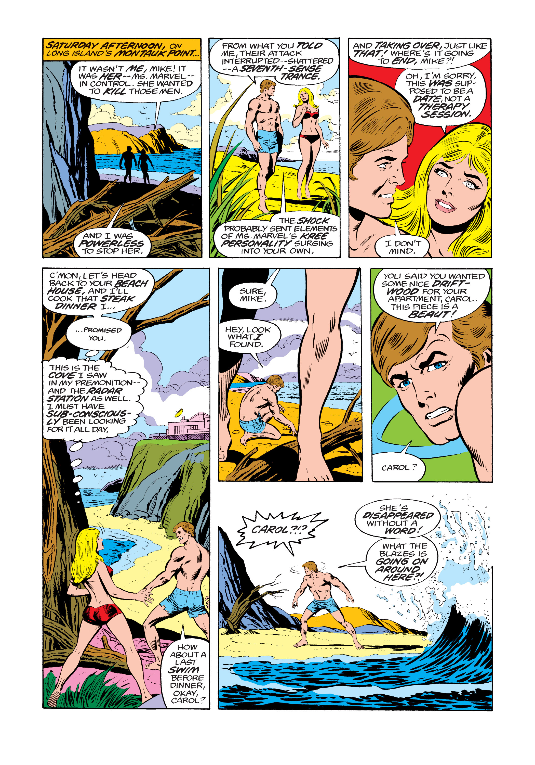 Read online Ms. Marvel (1977) comic -  Issue #8 - 9