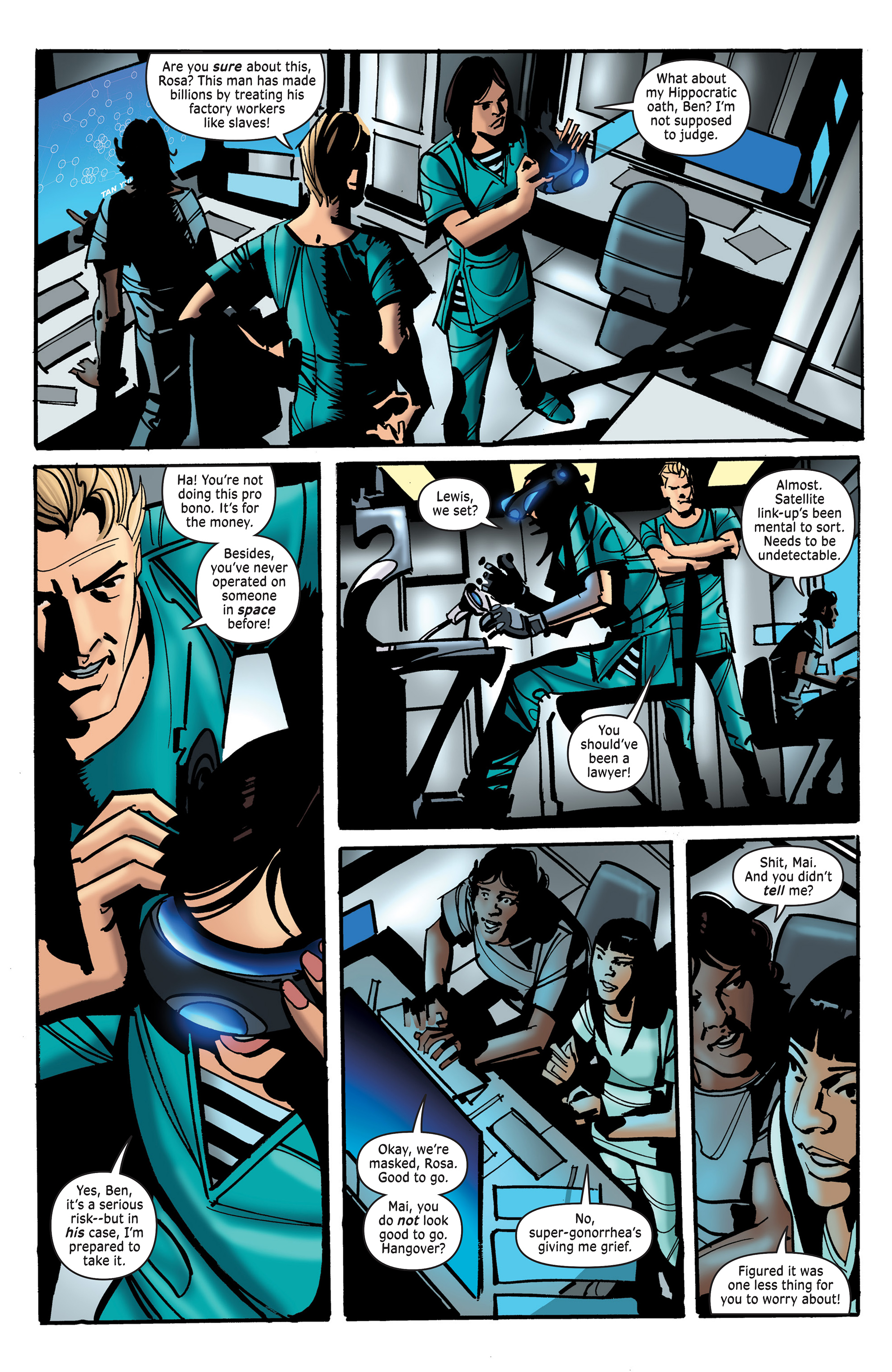 Read online Surgeon X comic -  Issue #5 - 12