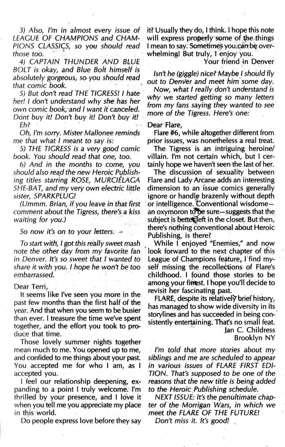 Read online Flare (1990) comic -  Issue #8 - 30