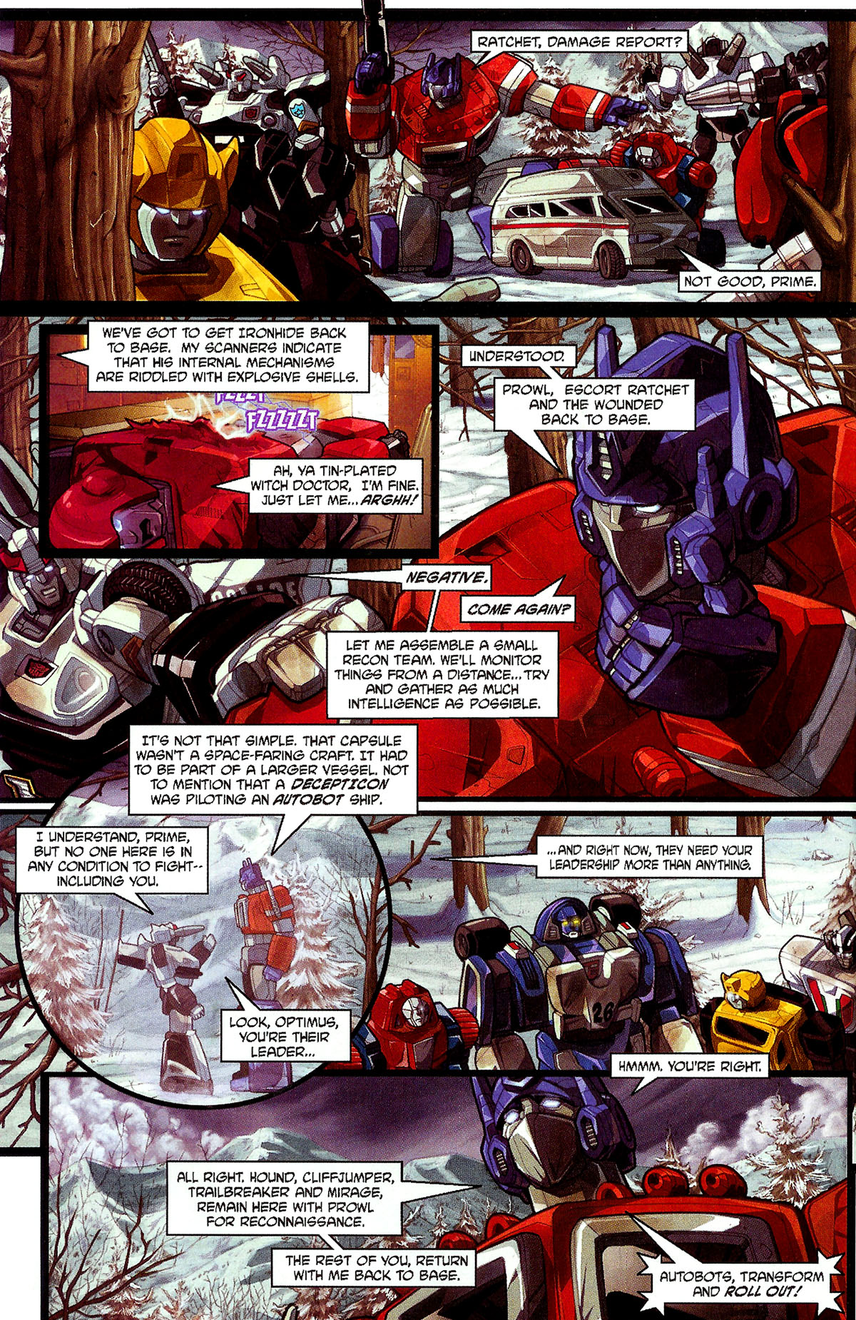 Read online Transformers: Generation 1 (2003) comic -  Issue #1 - 18