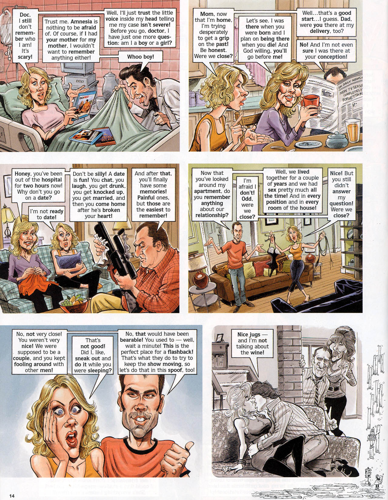 Read online MAD comic -  Issue #489 - 14