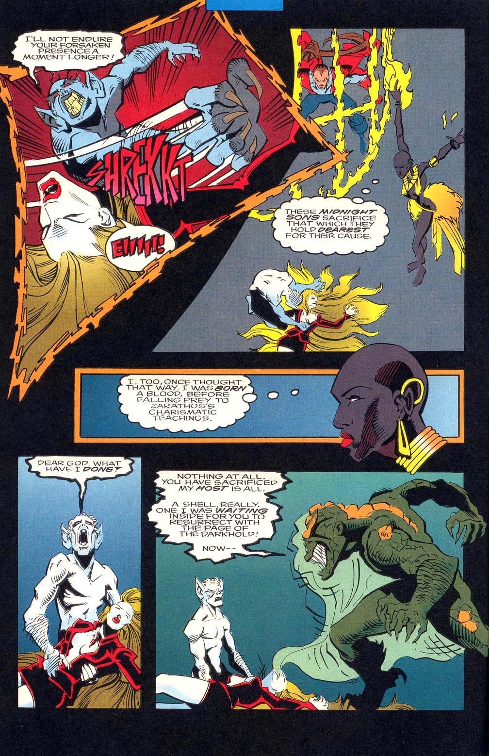 Read online Morbius: The Living Vampire (1992) comic -  Issue #17 - 19