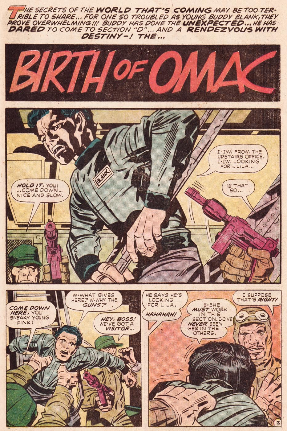 Read online OMAC (1974) comic -  Issue #1 - 14