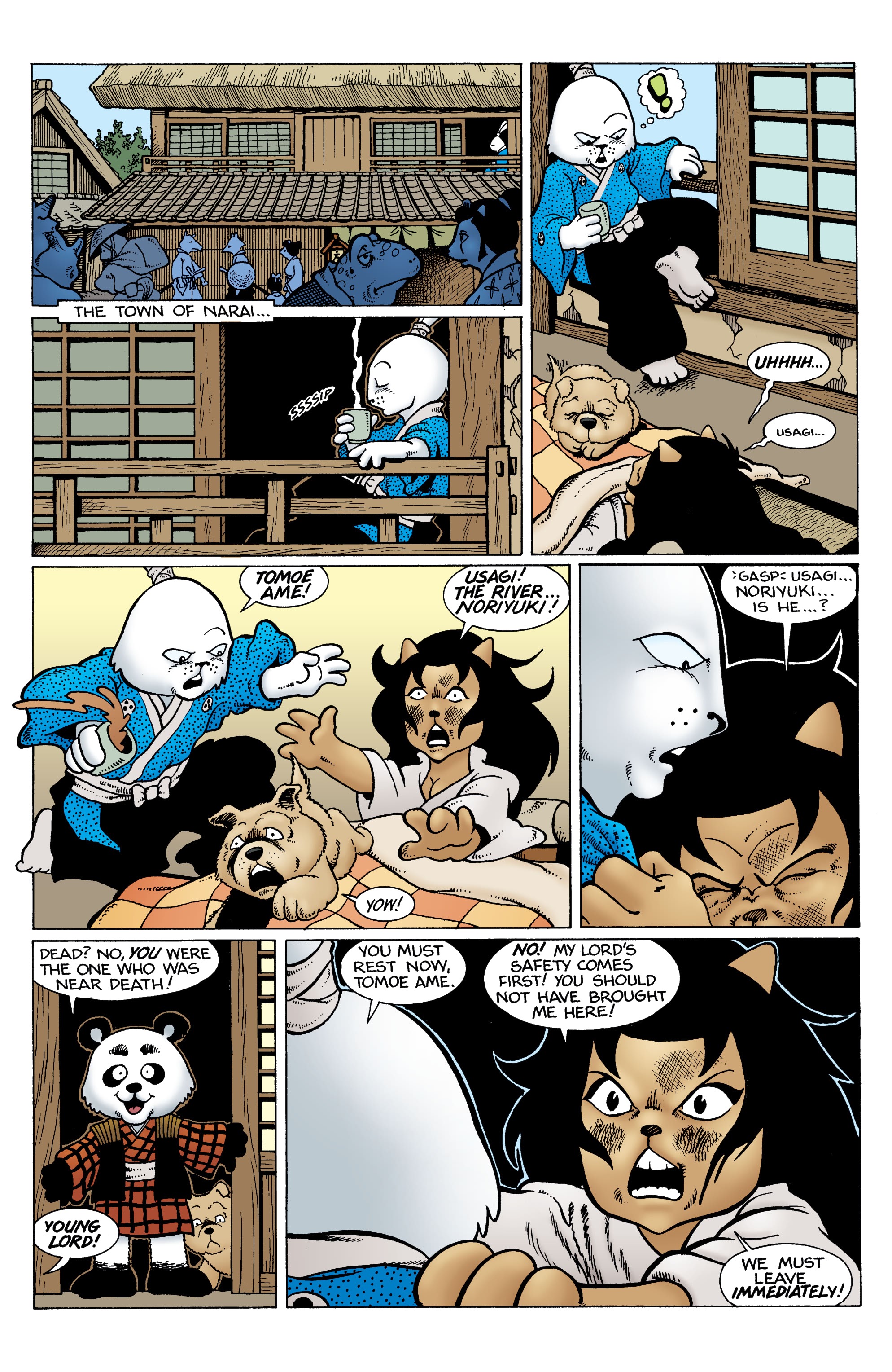 Read online Usagi Yojimbo Color Classics comic -  Issue #7 - 14